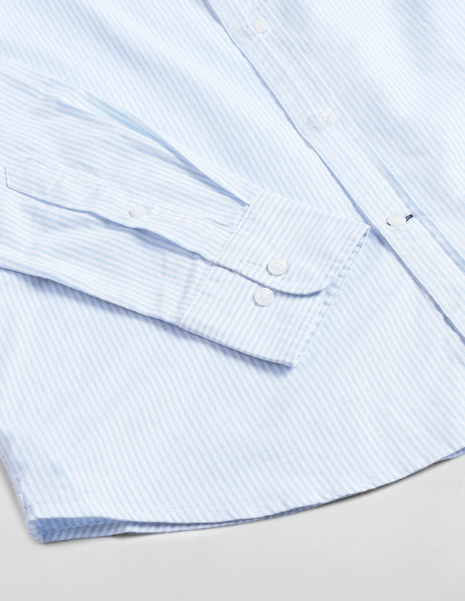 Vertical Striped Regular Fit Shirt - Image 8