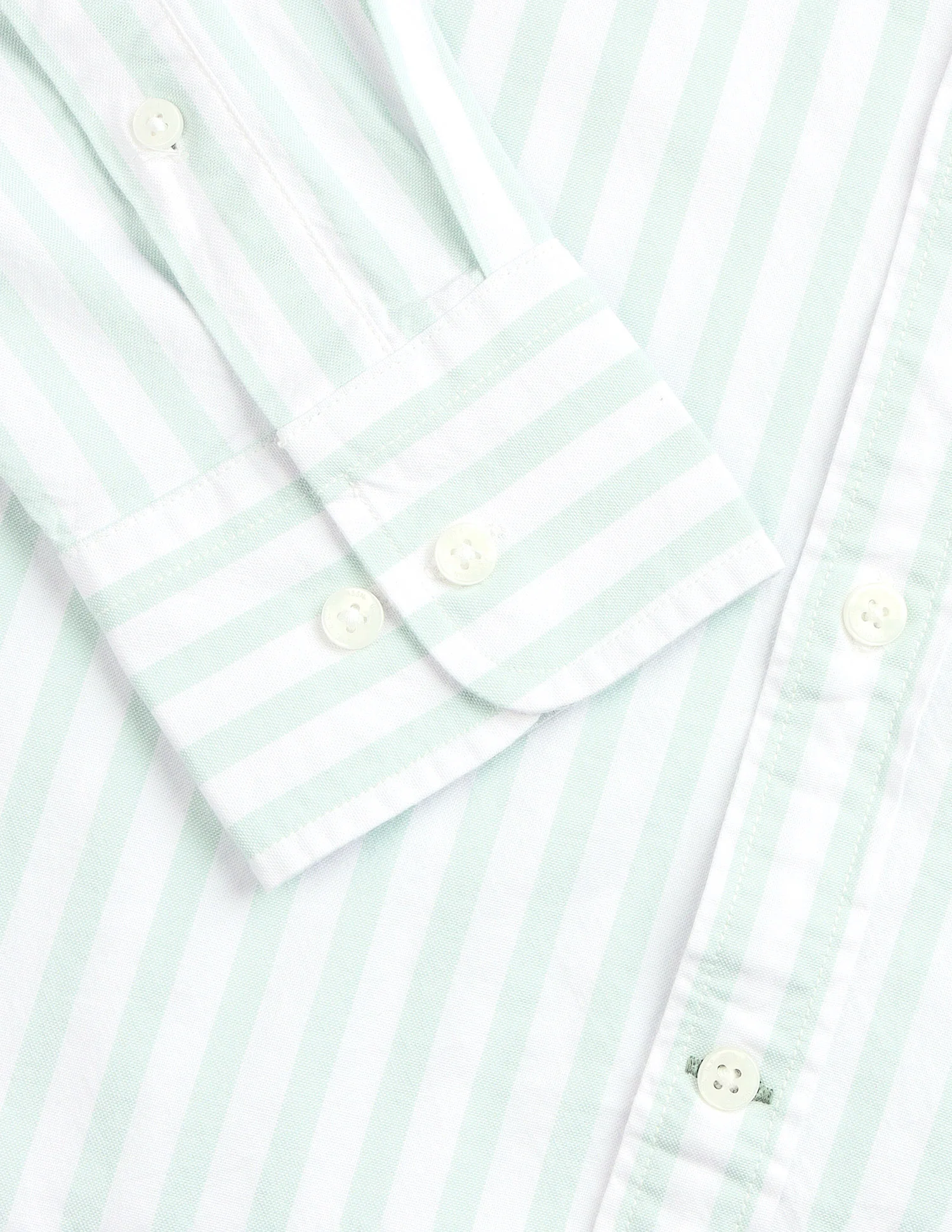 Vertical Striped Regular Fit Shirt - Image 8