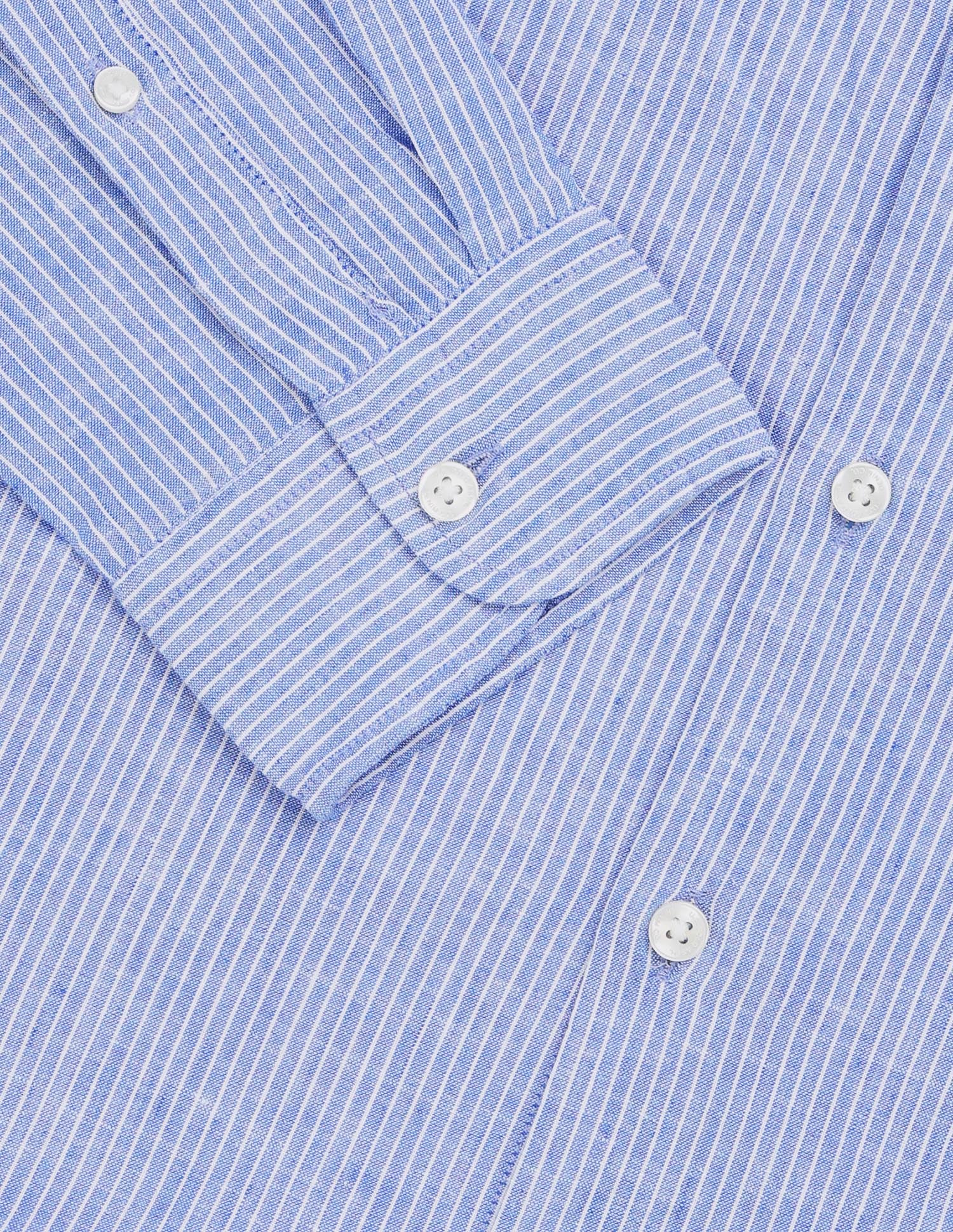 Vertical Striped Regular Fit Shirt - Image 8