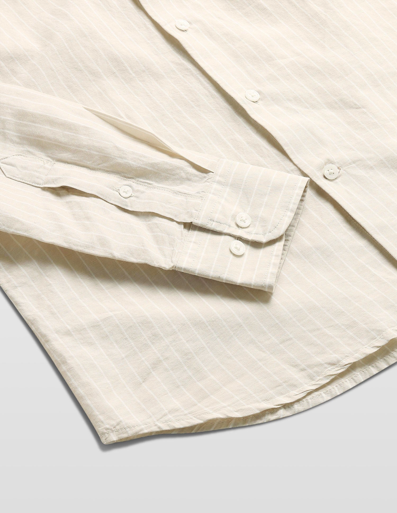Vertical Striped Regular Fit Shirt - Image 9