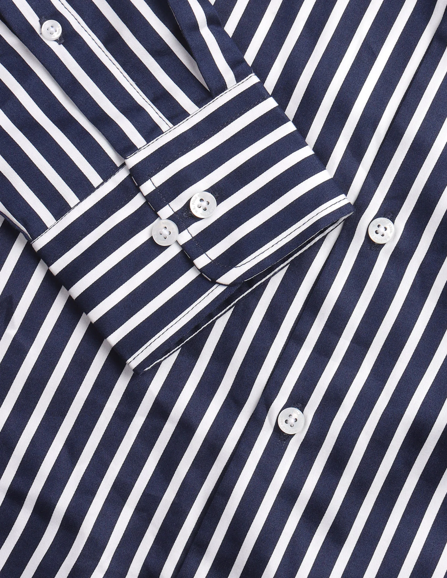 Vertical Striped Regular Fit Shirt - Image 8