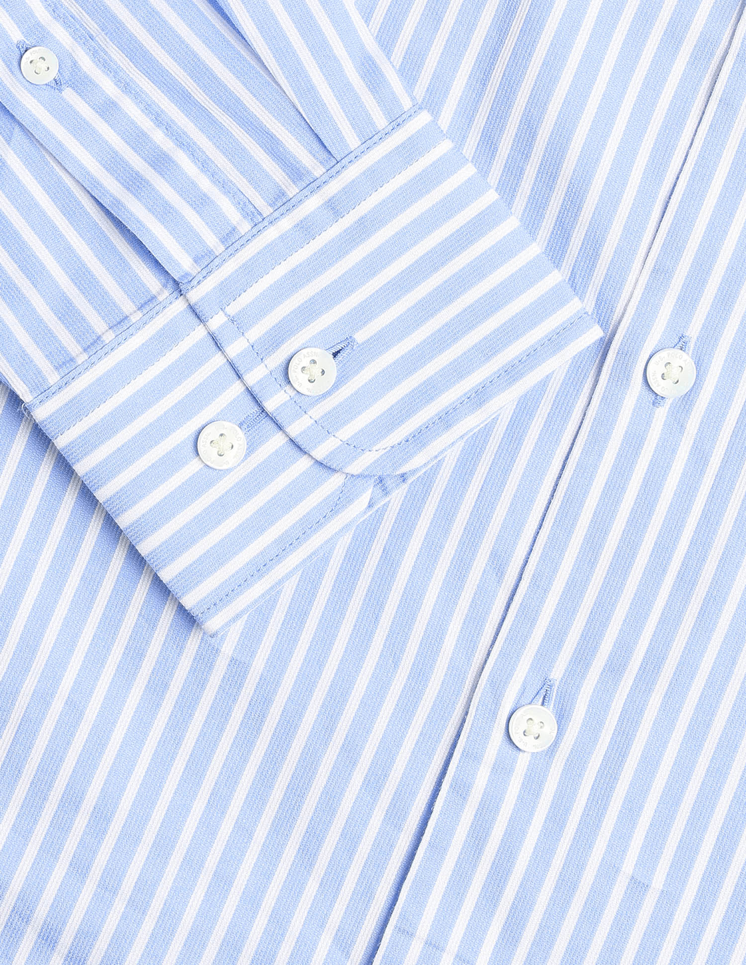 Vertical Striped Regular Fit Shirt - Image 8