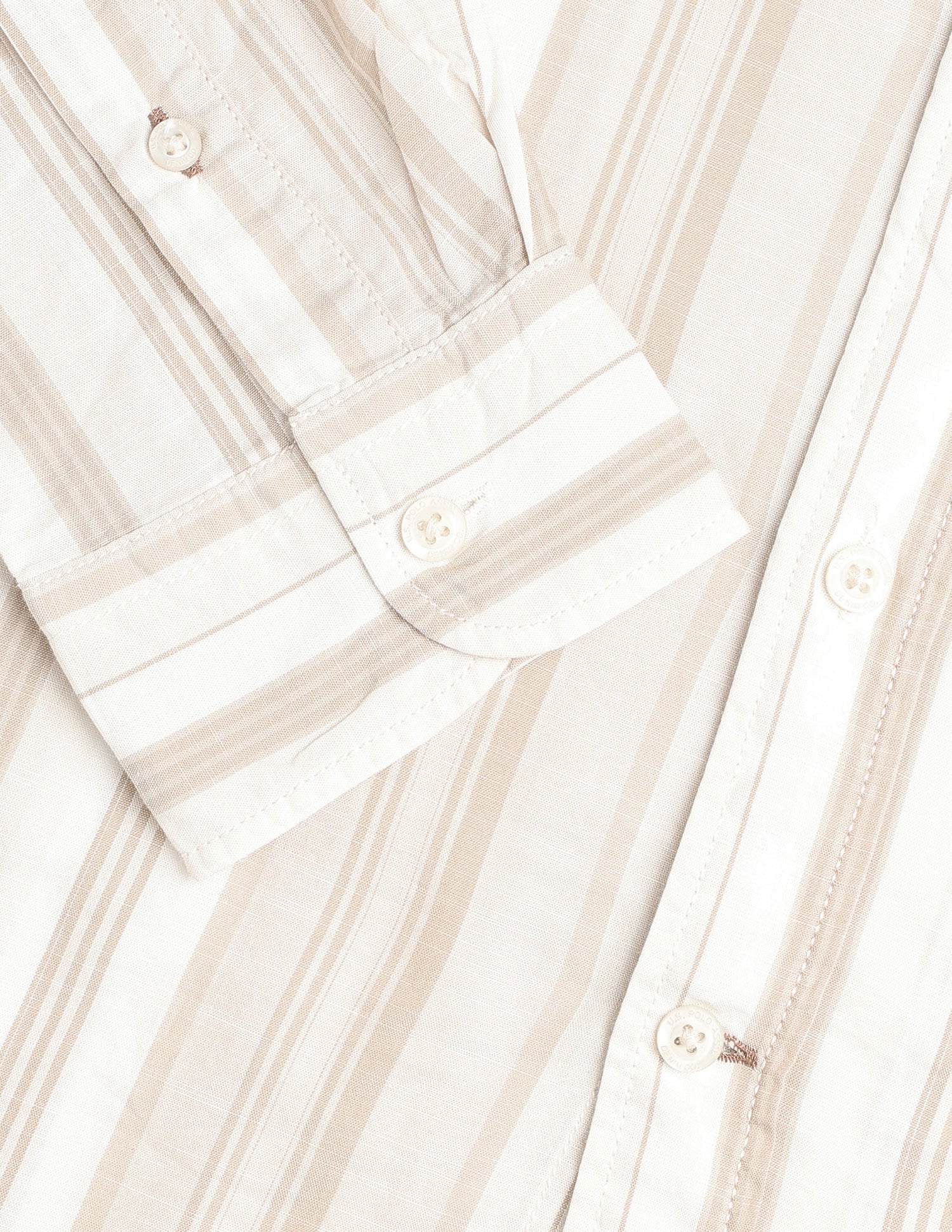 Vertical Striped Regular Fit Shirt - Image 8