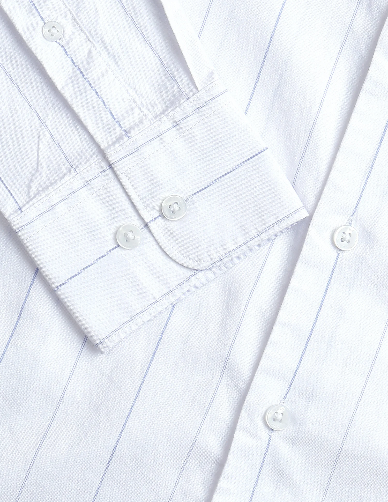 Vertical Striped Regular Fit Shirt - Image 8