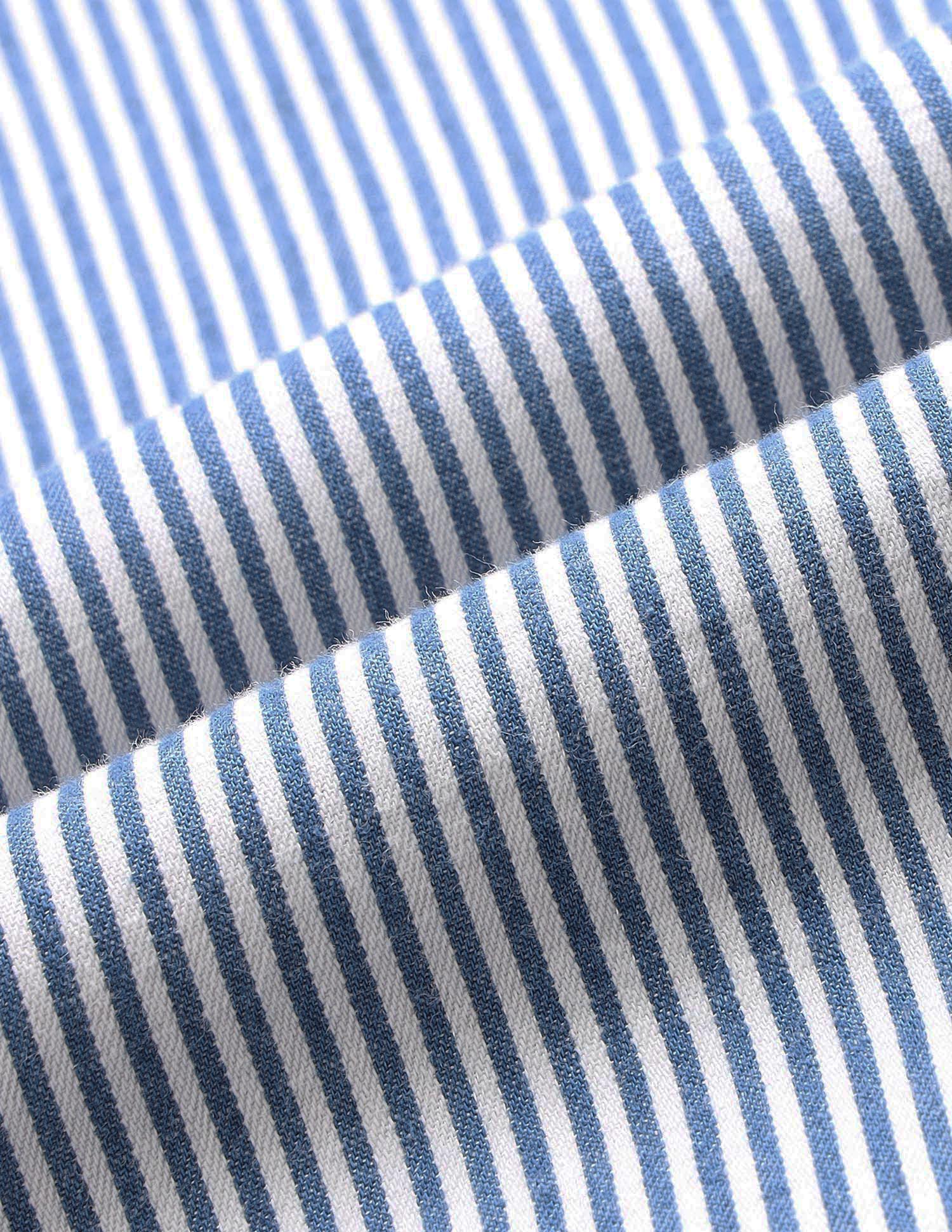 Vertical Striped Regular Fit Shirt - Image 2