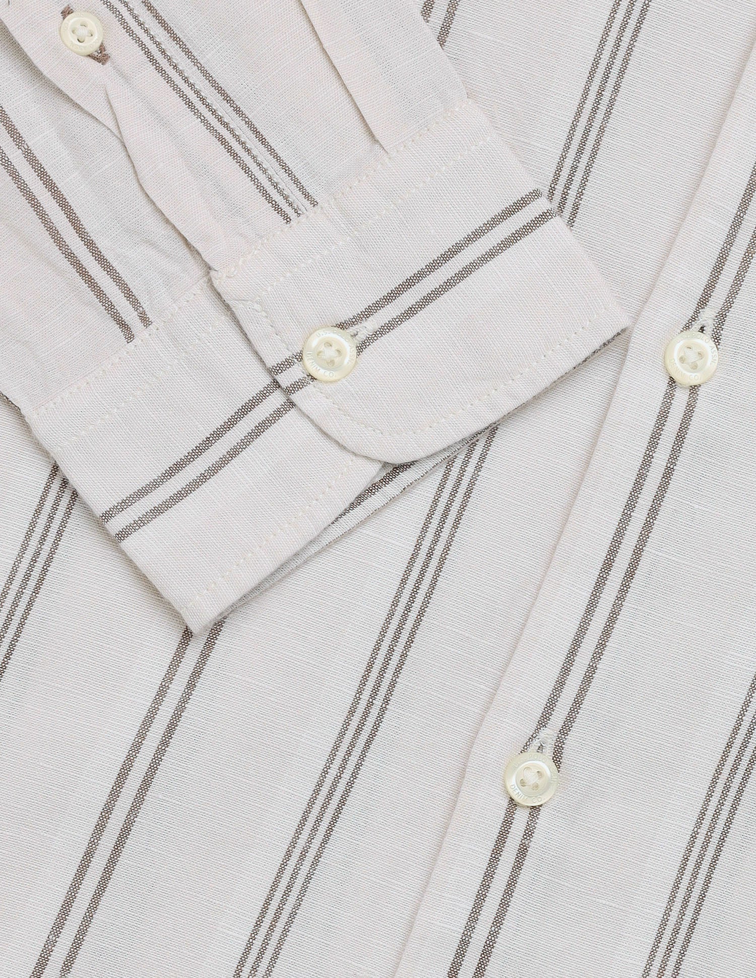 Vertical Striped Regular Fit Shirt - Image 8