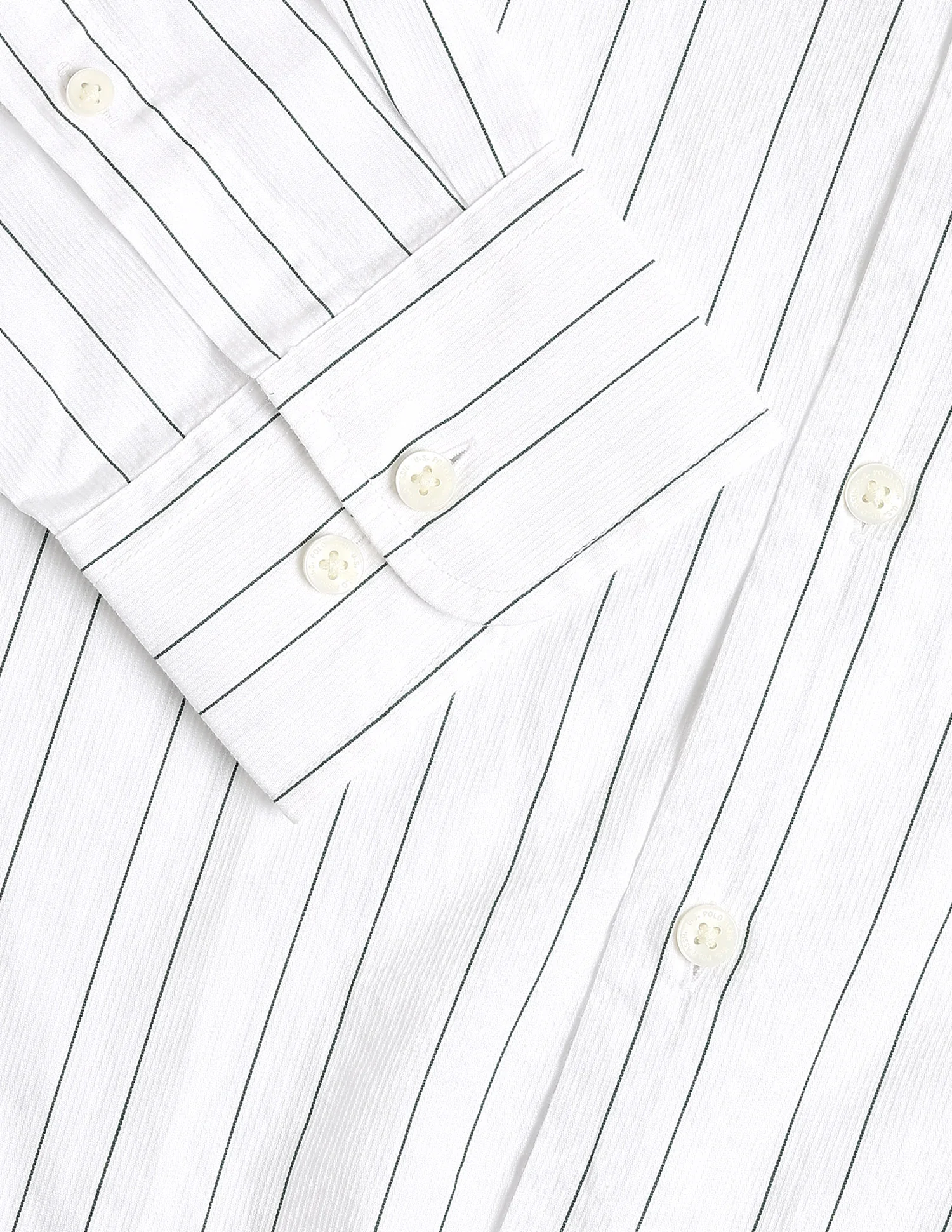 Vertical Striped Regular Fit Shirt - Image 8
