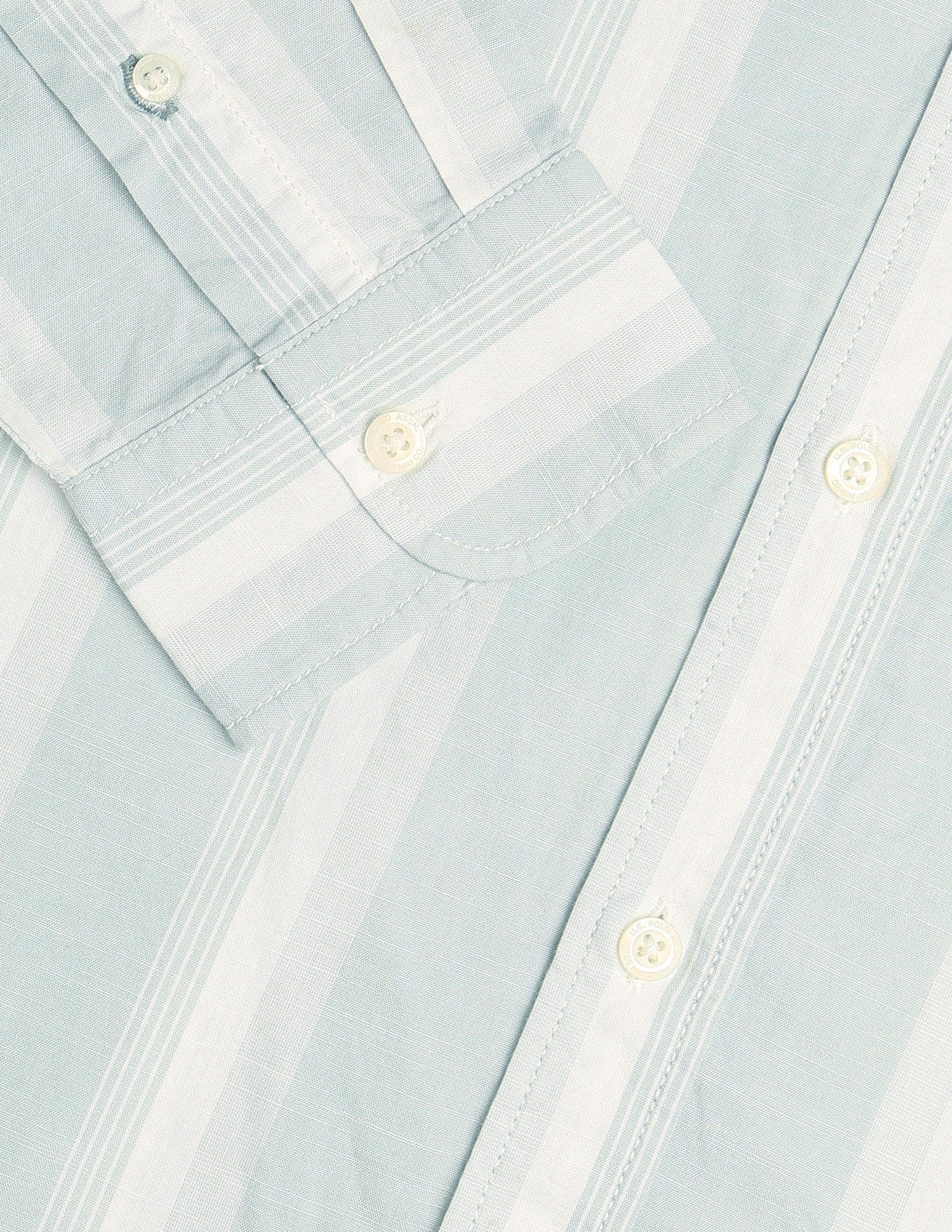 Vertical Striped Regular Fit Shirt - Image 8