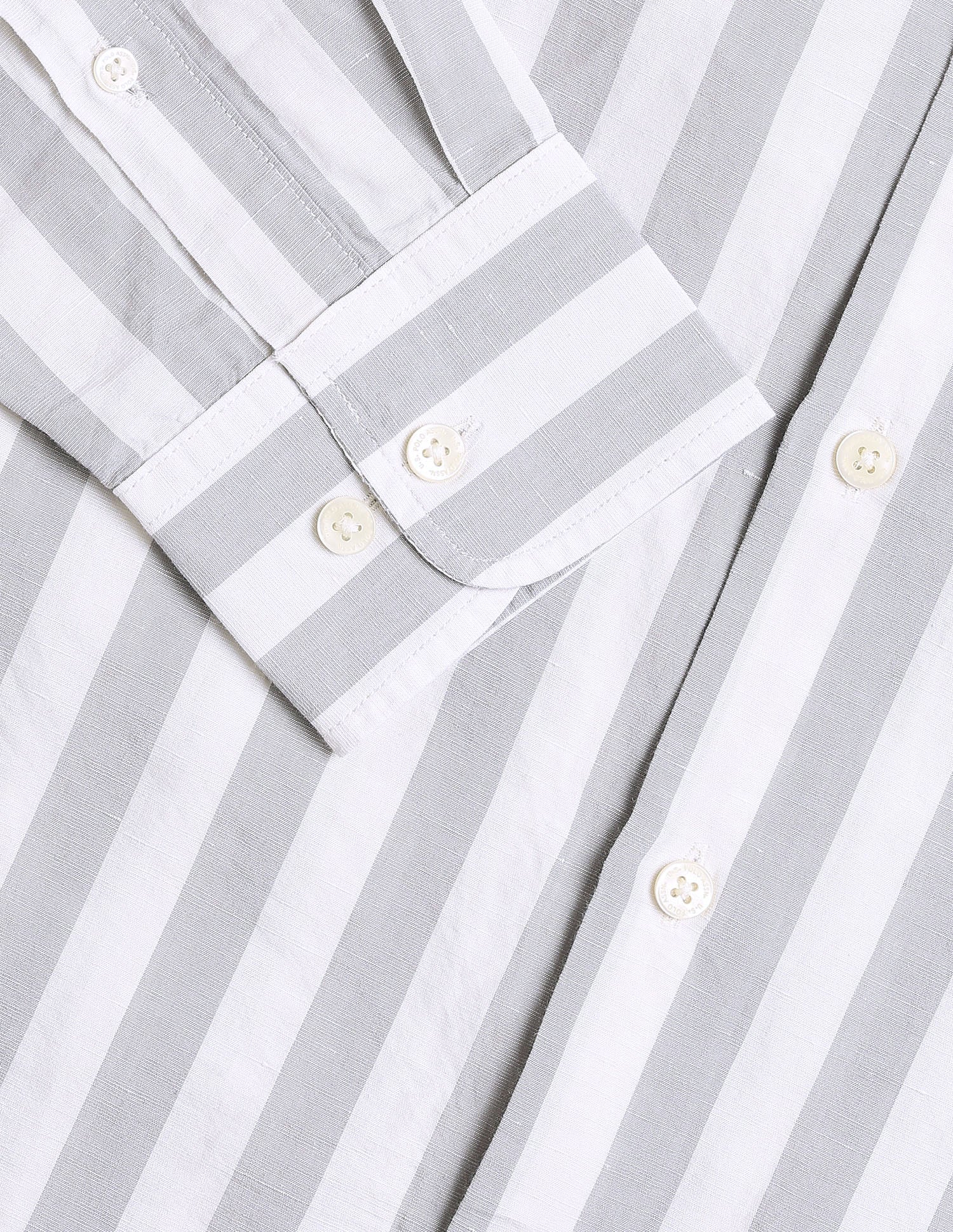 Vertical Striped Regular Fit Shirt - Image 8