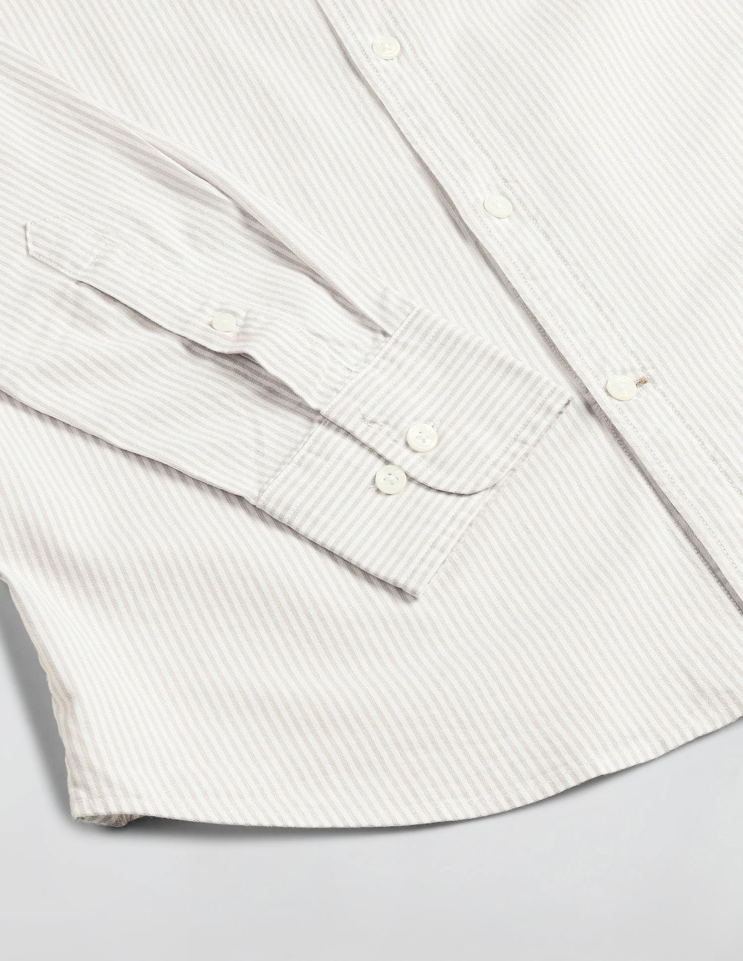 Vertical Striped Regular Fit Shirt - Image 8