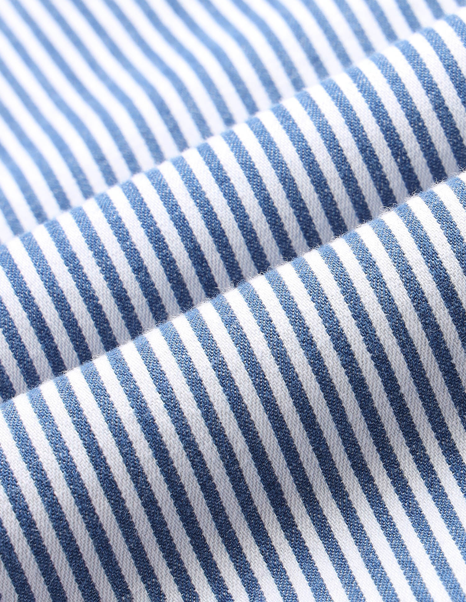 Vertical Striped Relaxed Fit Shirt - Image 2