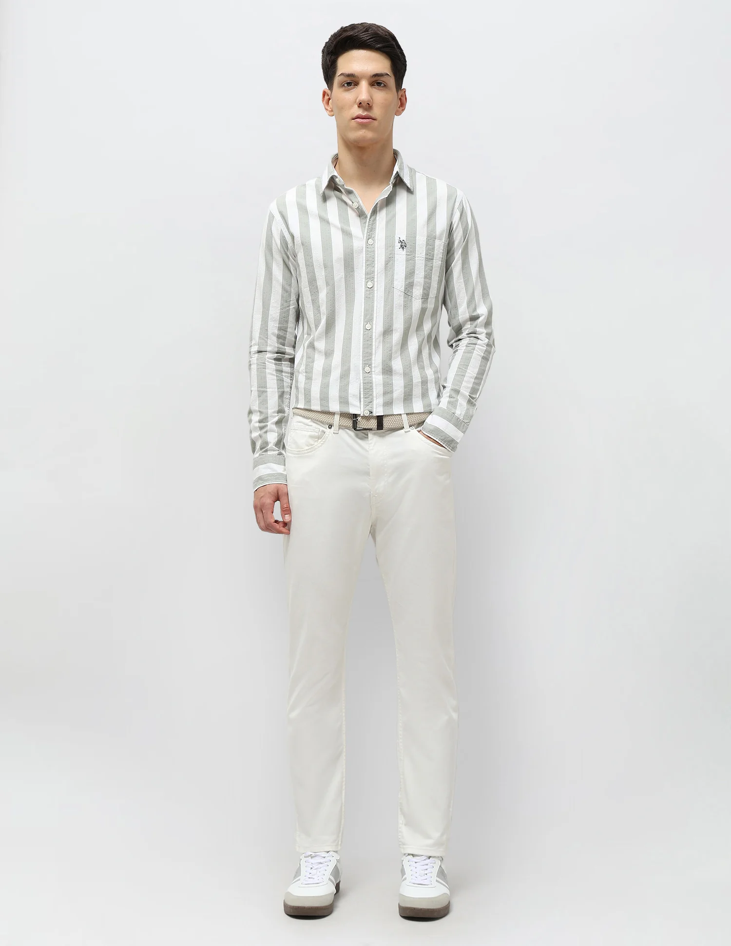 Vertical Striped Seersucker Shirt - Image 3