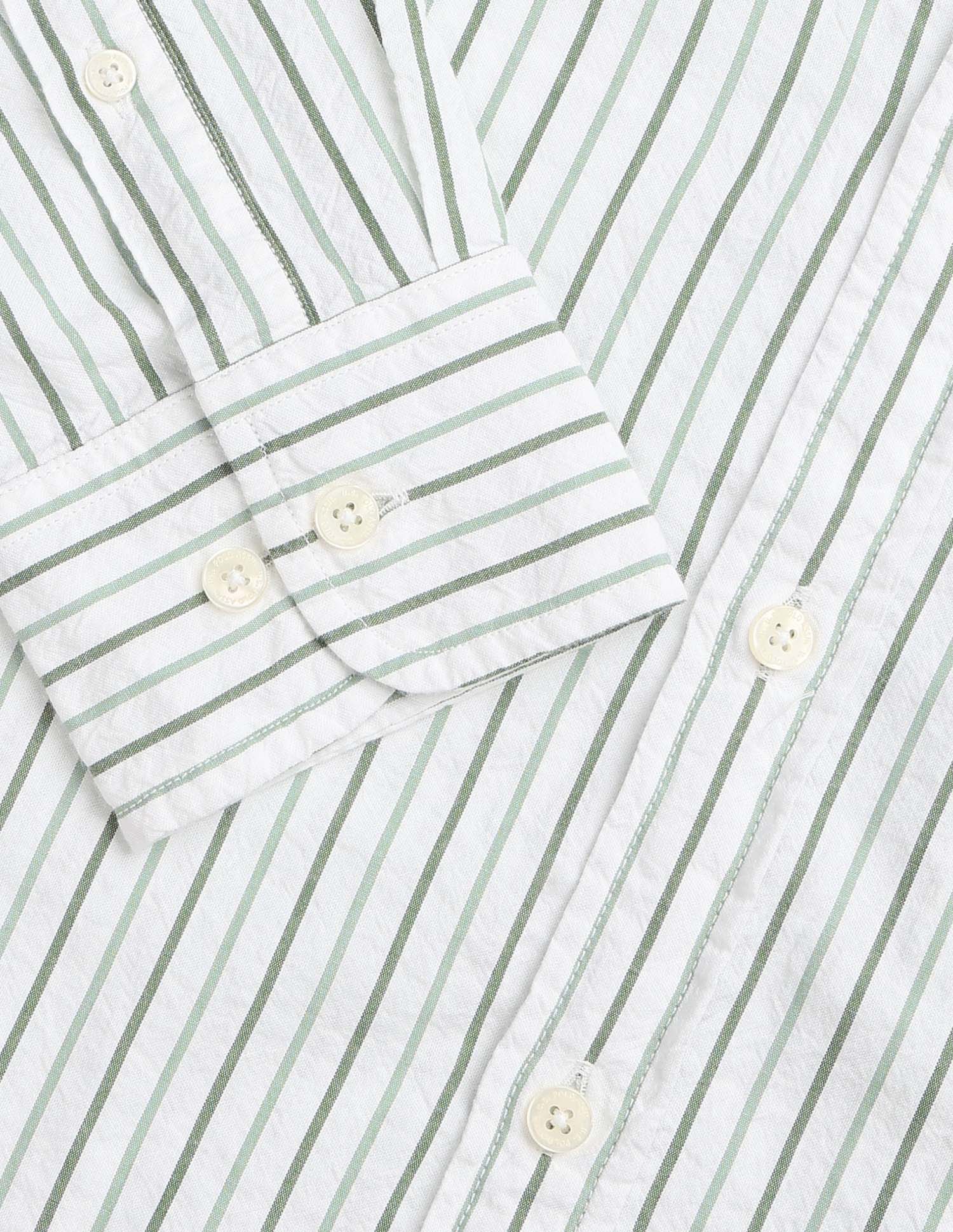 Vertical Striped Seersucker Shirt - Image 8