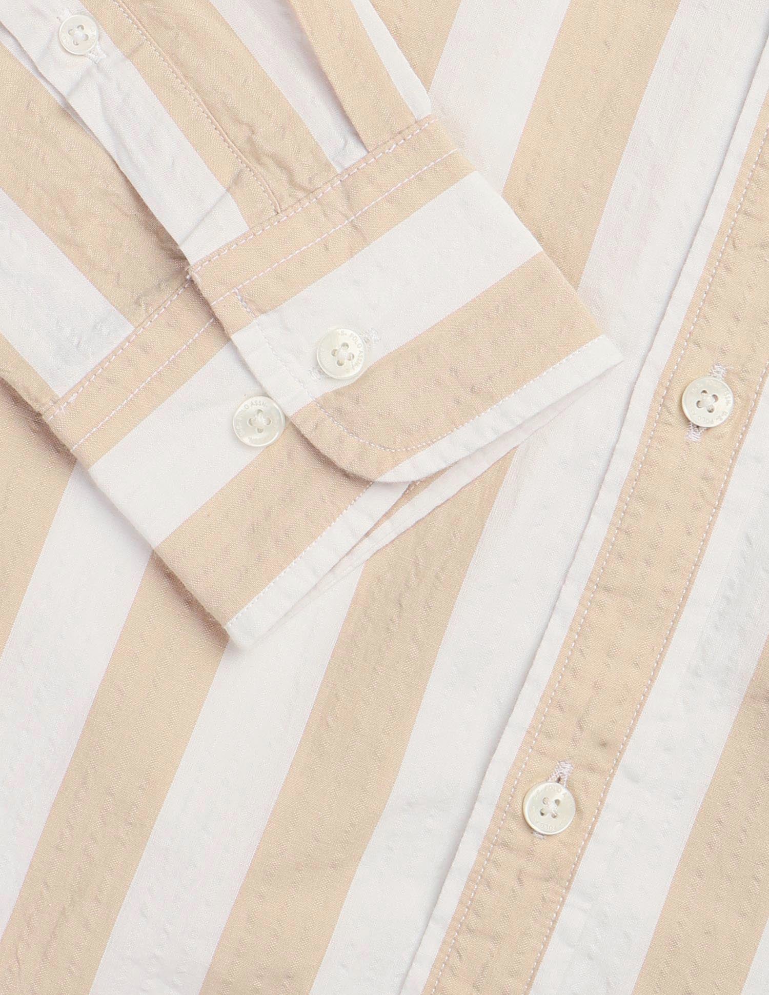 Vertical Striped Seersucker Shirt - Image 8