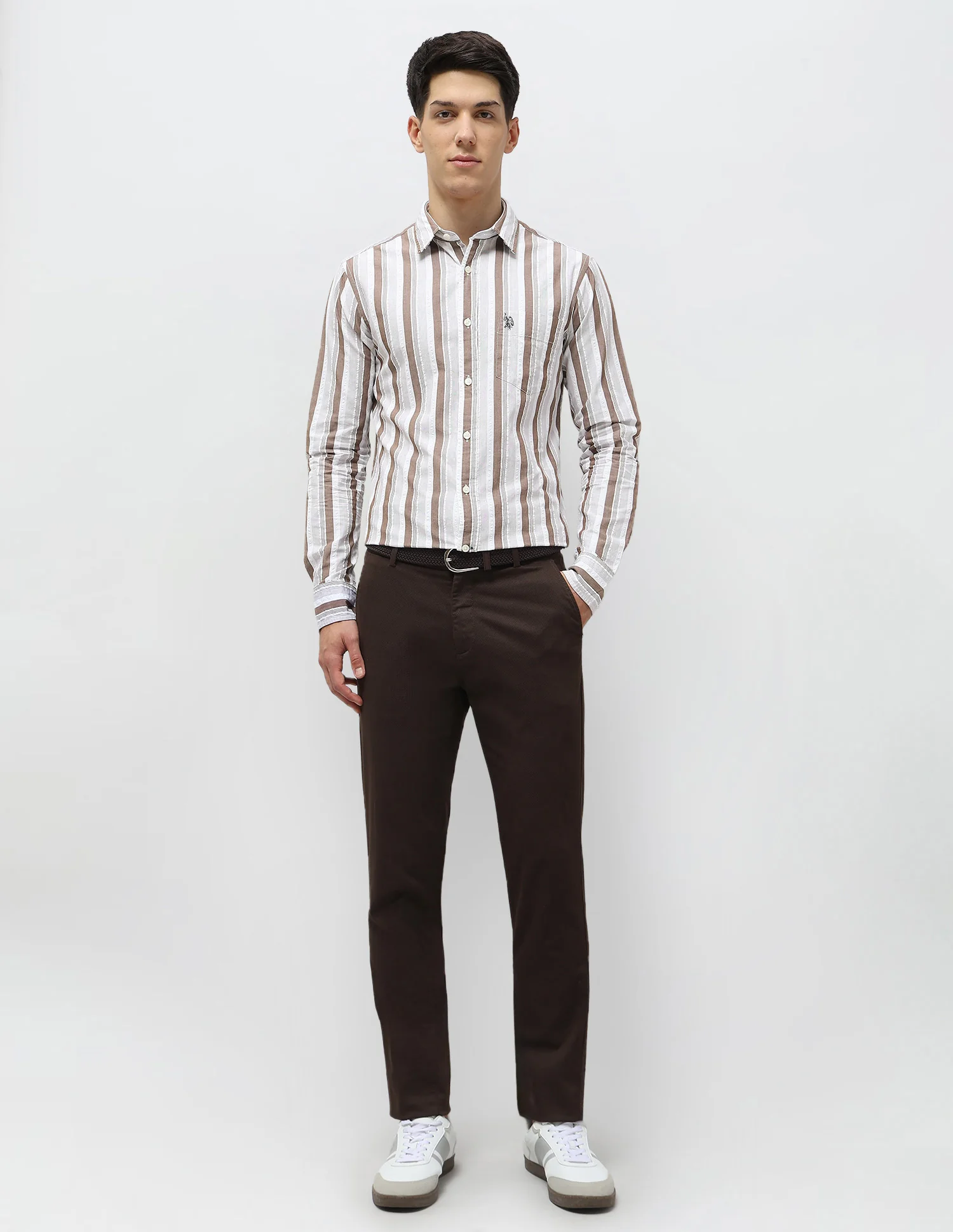 Vertical Striped Seersucker Shirt - Image 3