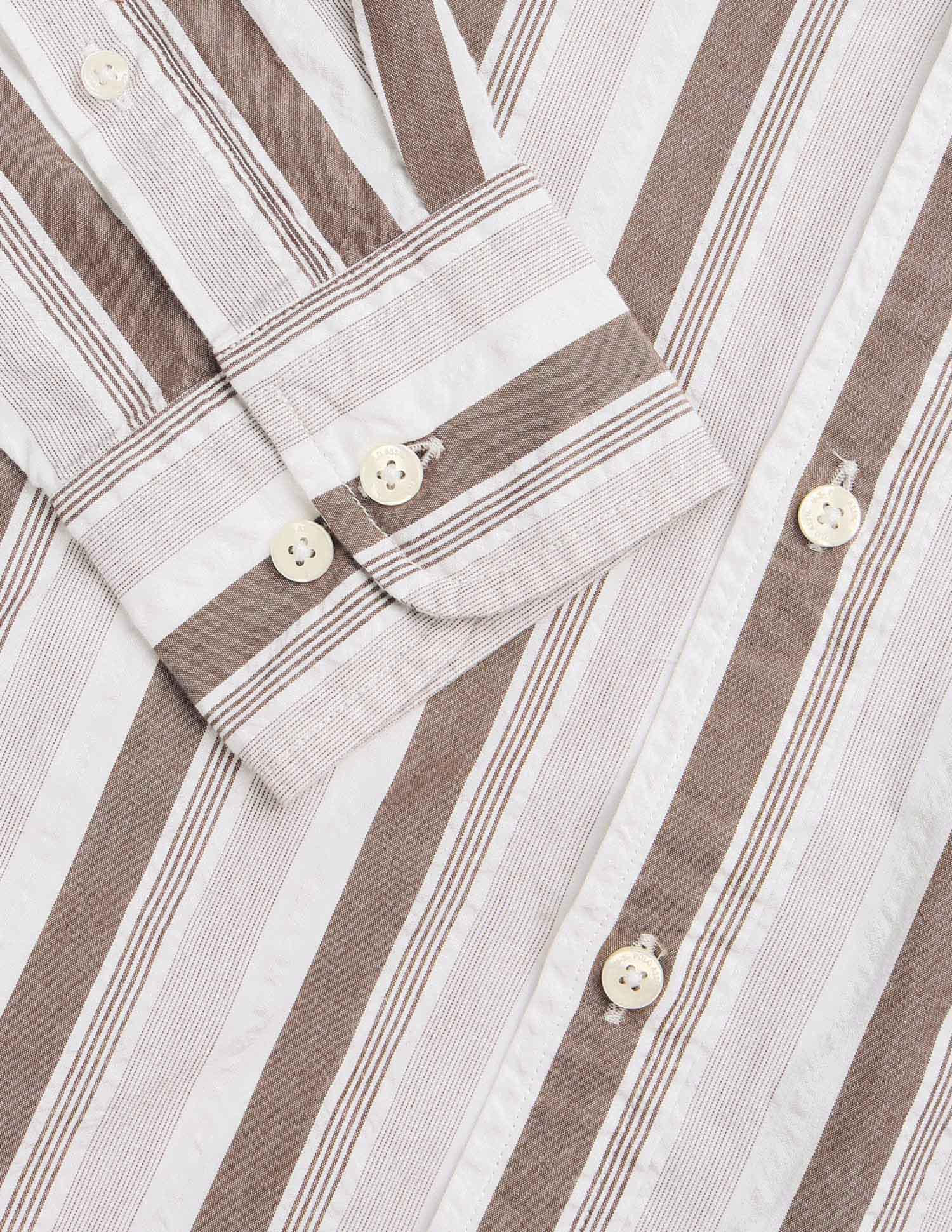 Vertical Striped Seersucker Shirt - Image 8