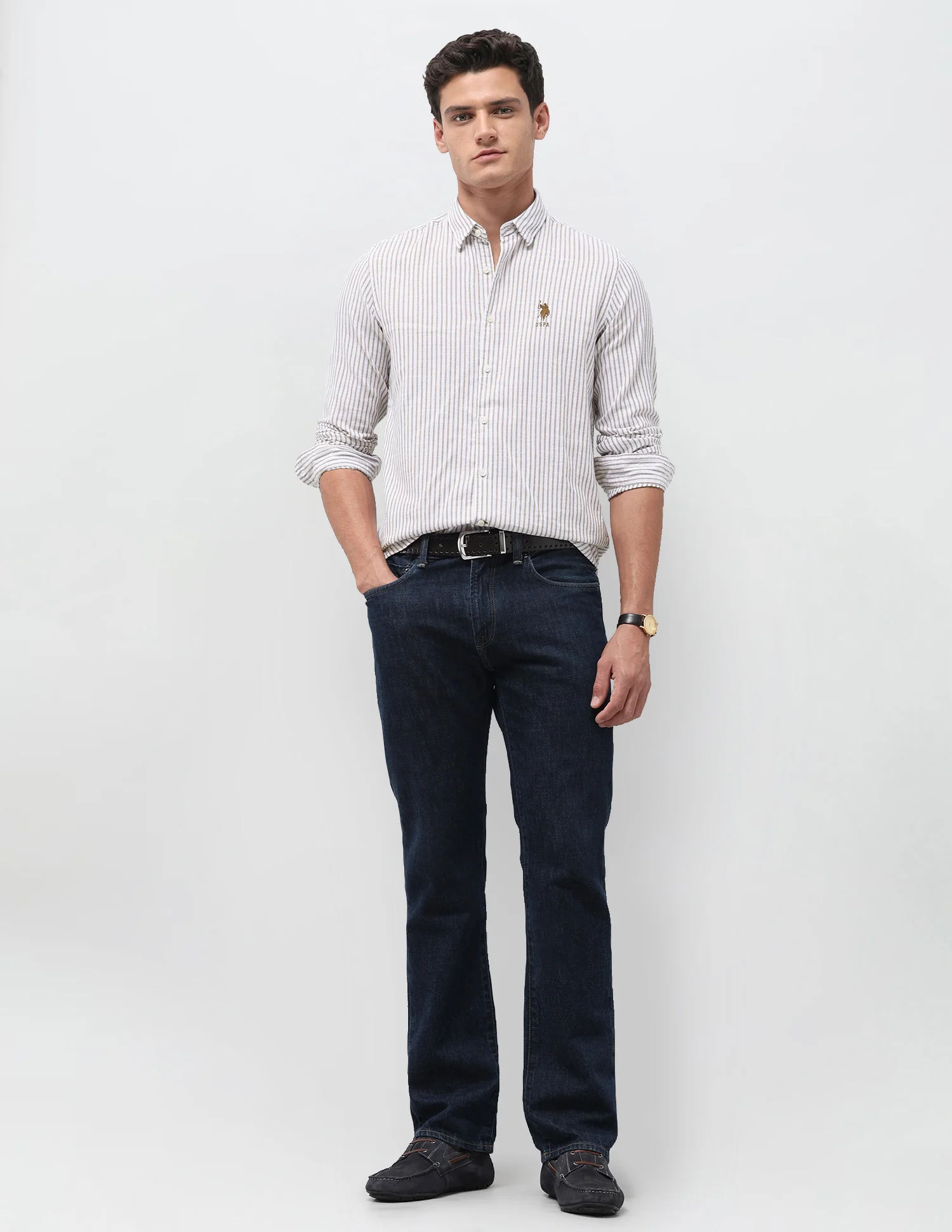 Vertical Striped Seersucker Shirt - Image 3