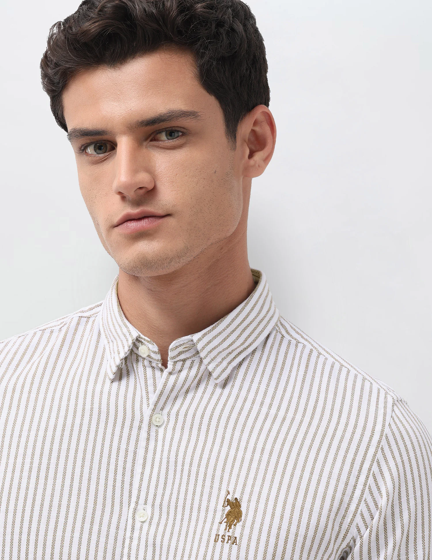 Vertical Striped Seersucker Shirt - Image 7