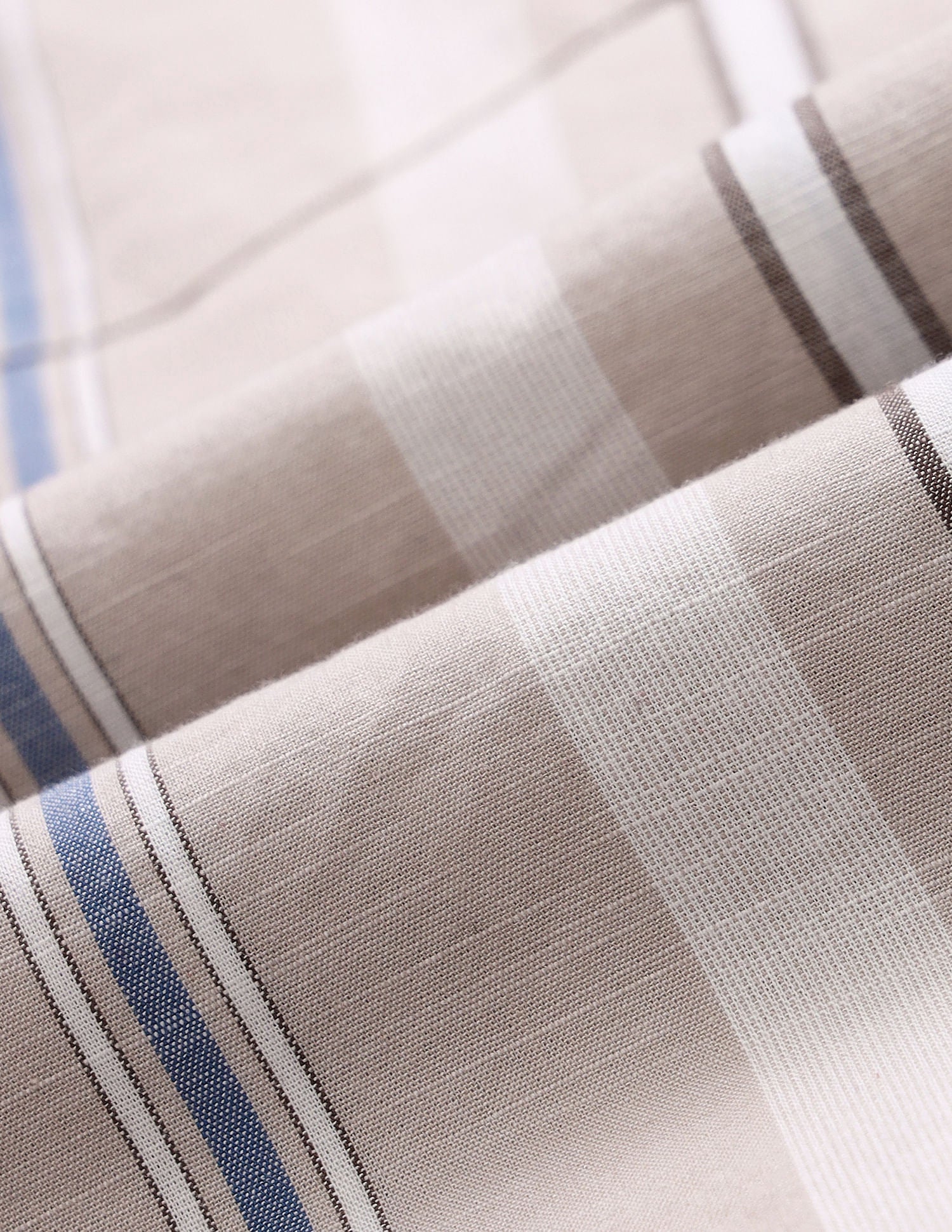 Vertical Striped Slim Fit Dobby Shirt - Image 2