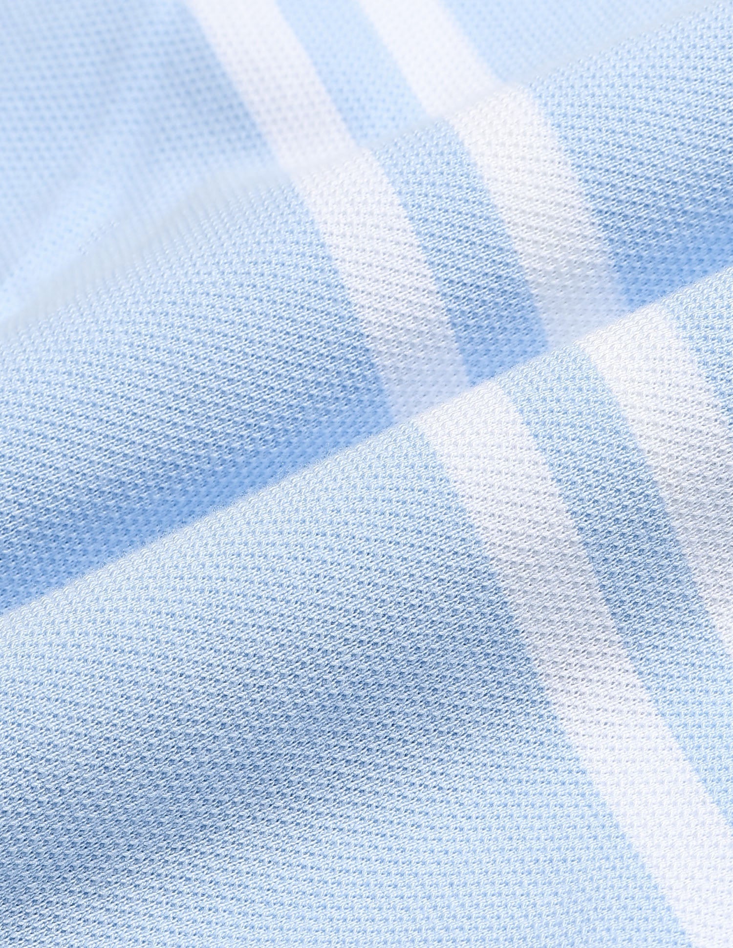 Vertical Striped Slim Fit Polo Shirt - Image 2