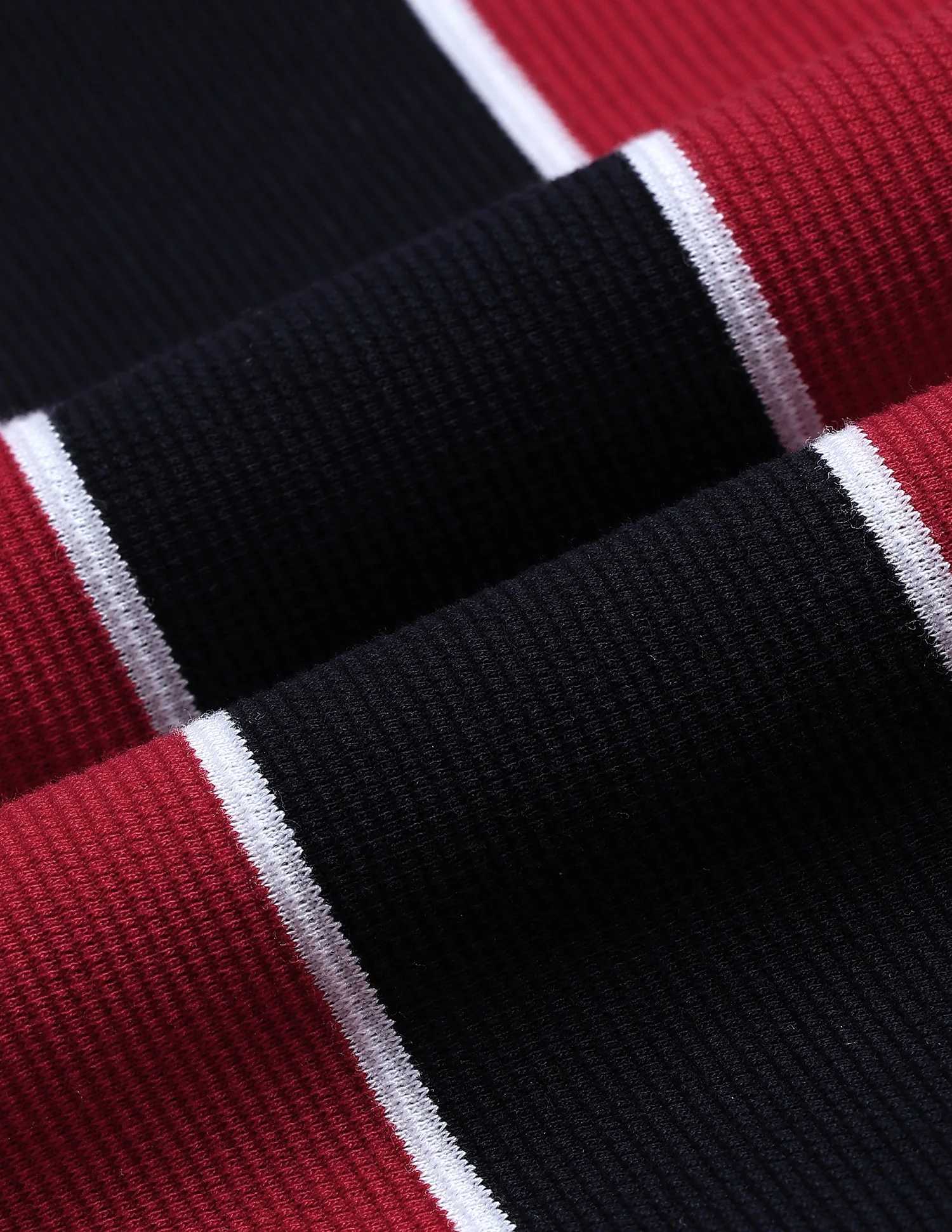 Vertical Striped Slim Fit Polo Shirt - Image 2