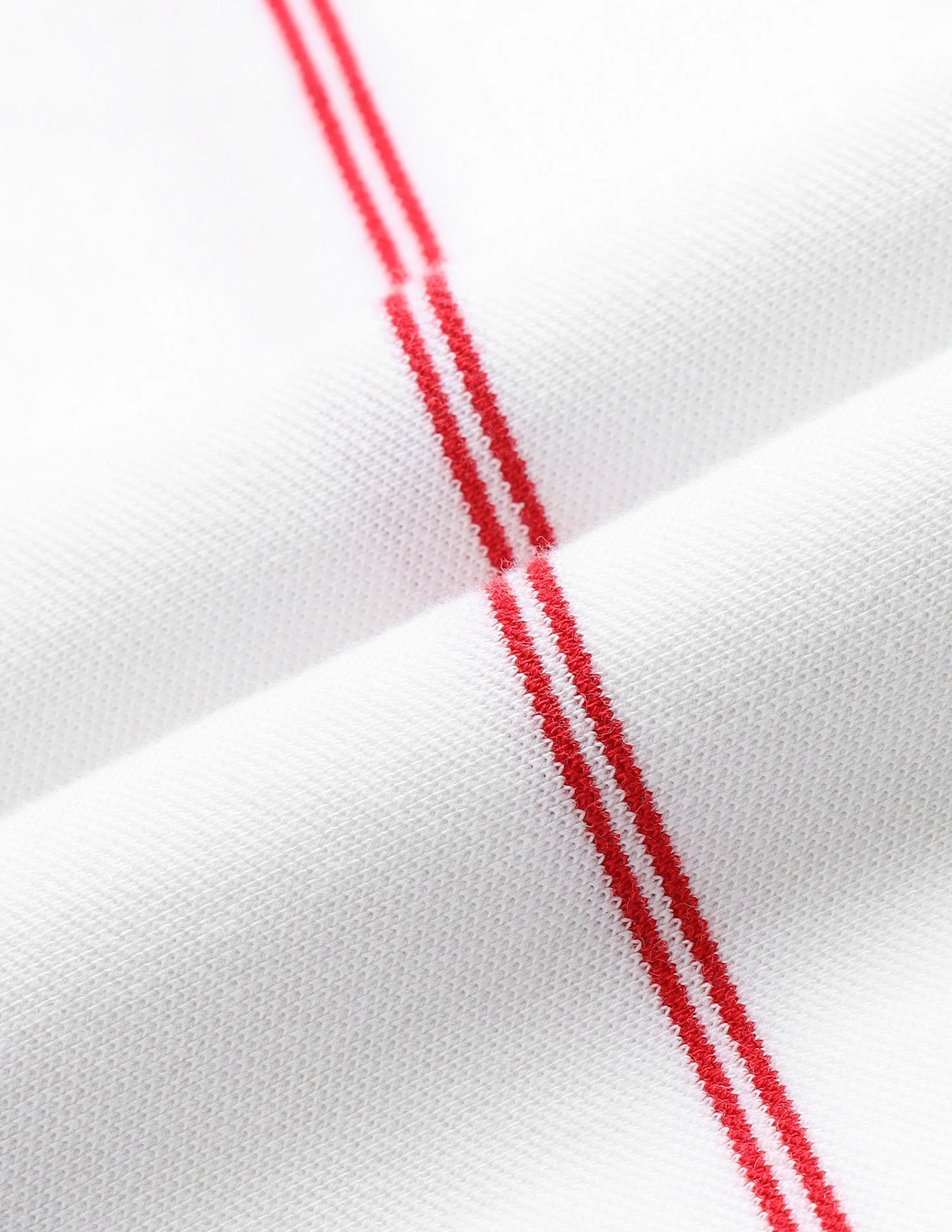 Vertical Striped Slim Fit Polo Shirt - Image 2