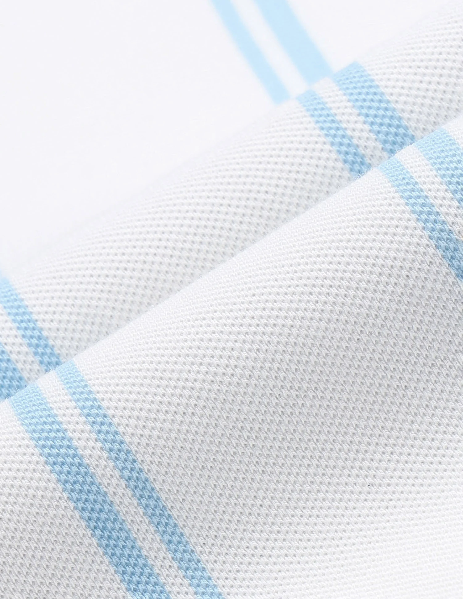 Vertical Striped Slim Fit Polo Shirt - Image 2