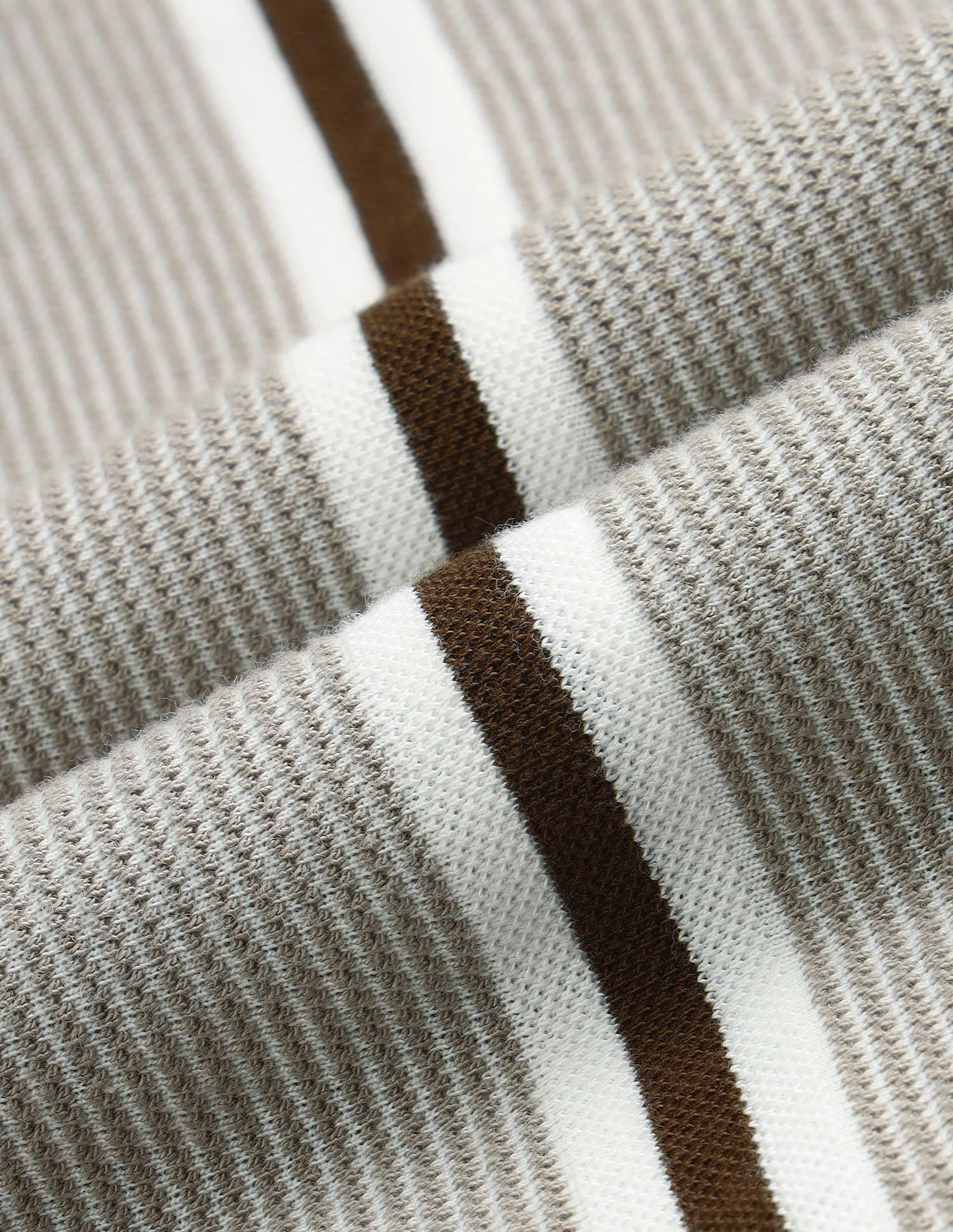 Vertical Striped Slim Fit Polo Shirt - Image 2