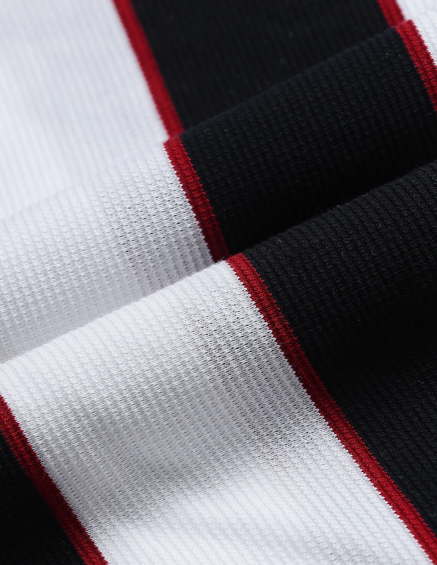 Vertical Striped Slim Fit Polo Shirt - Image 2