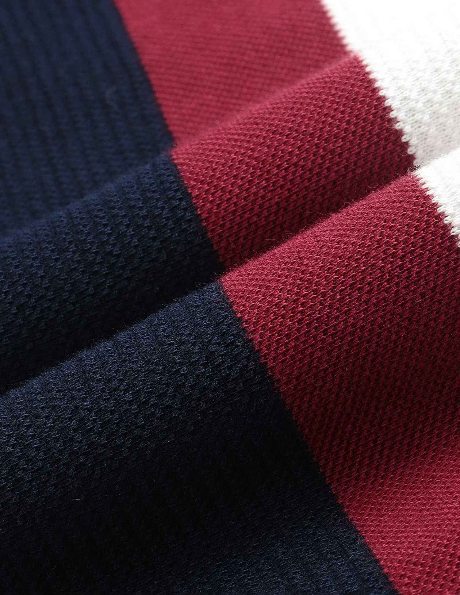 Vertical Striped Slim Fit Polo Shirt - Image 2