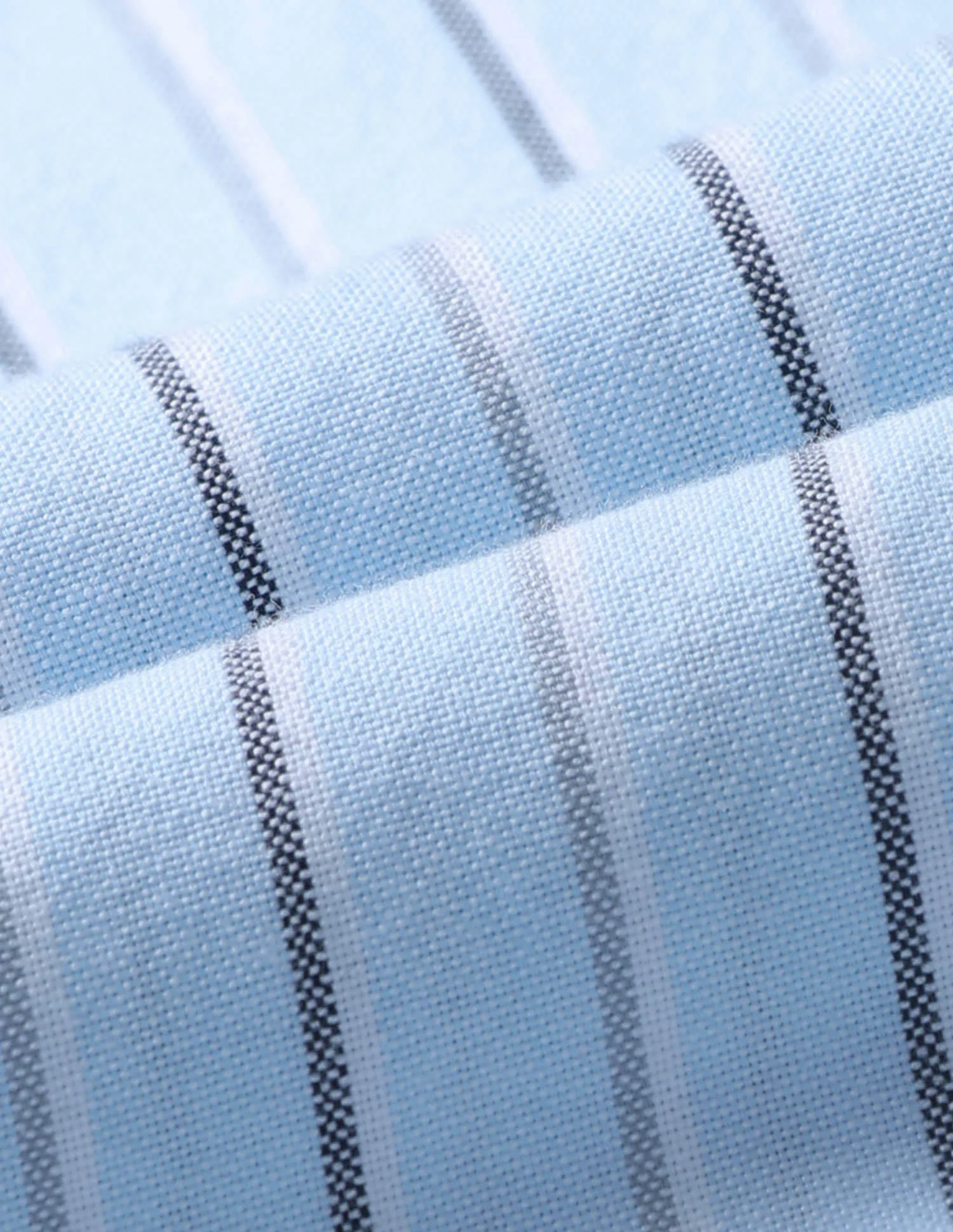 Vertical Striped Tailored Fit Shirt - Image 2