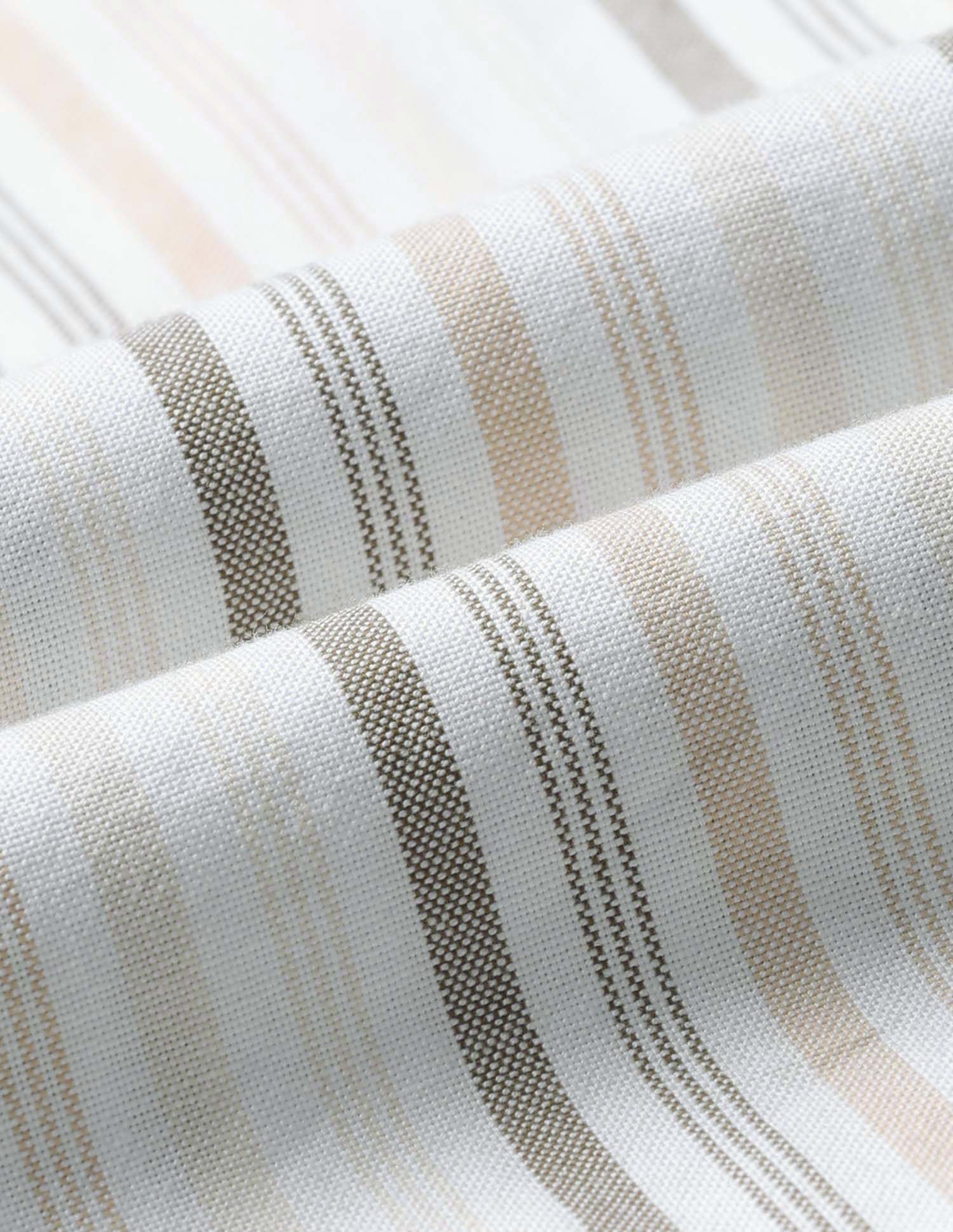 Vertical Striped Tailored Fit Shirt - Image 8