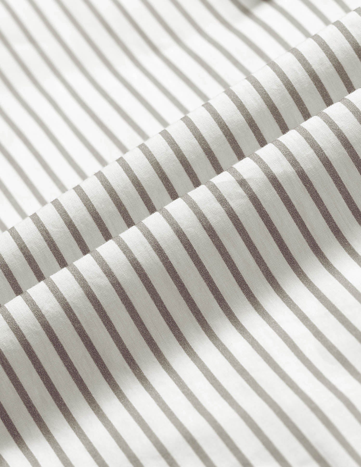 Vertical Striped Tailored Fit Shirt - Image 2