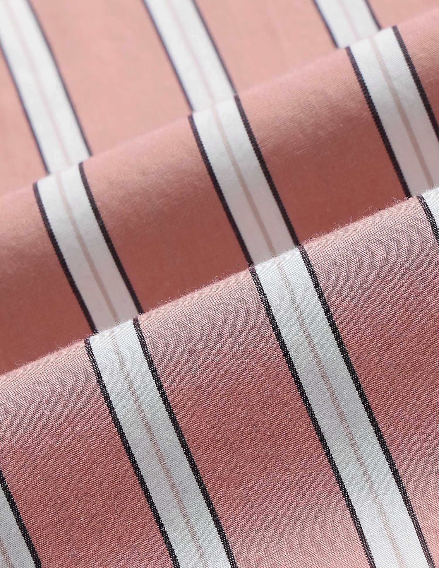 Vertical Striped Tailored Fit Shirt - Image 2