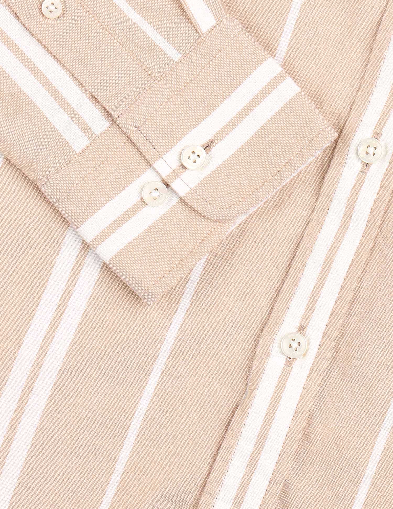 Vertical Striped Tailored Fit Shirt - Image 8