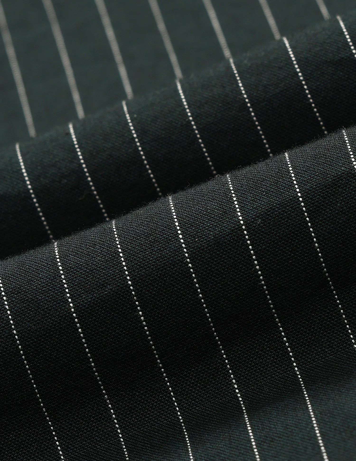 Vertical Striped Tailored Fit Shirt - Image 2