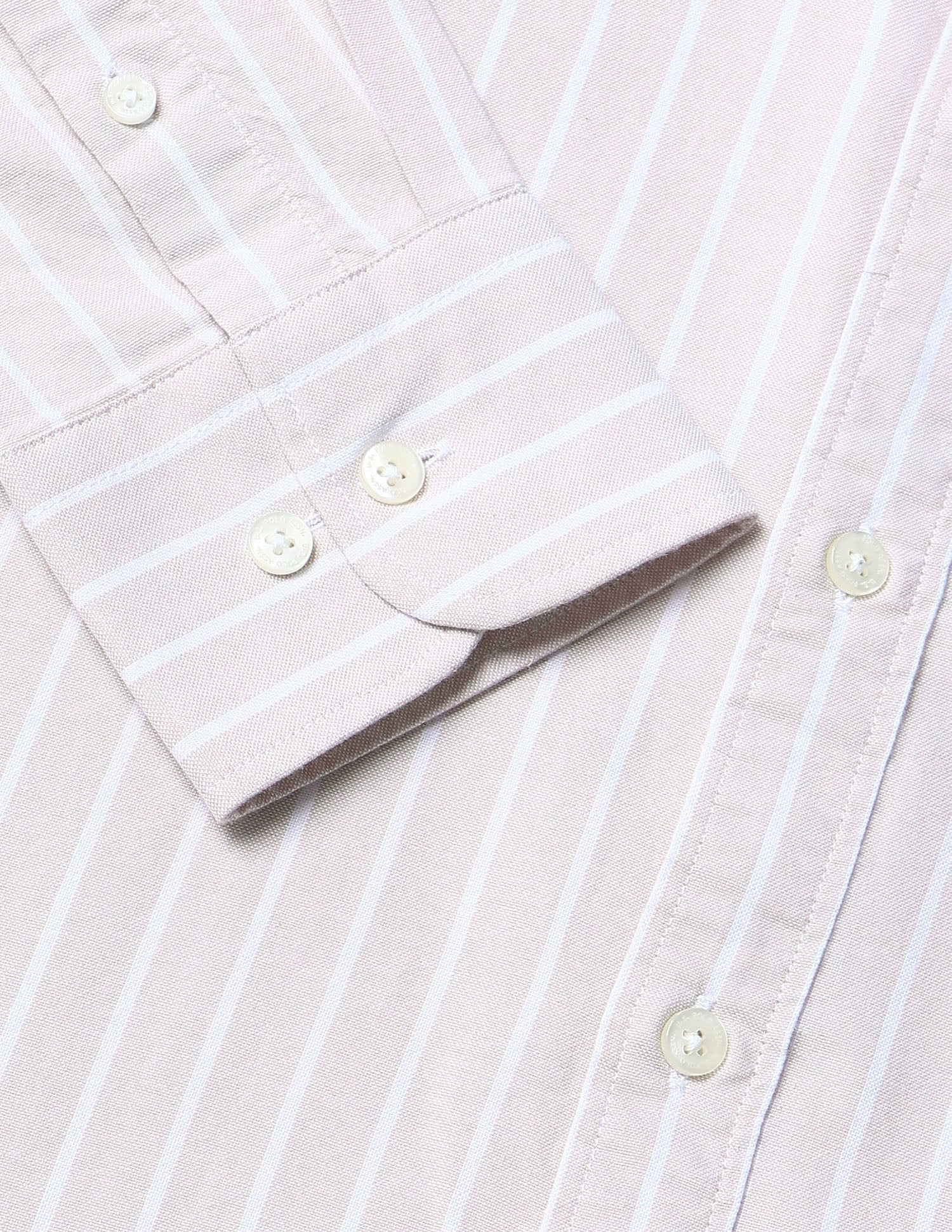 Vertical Striped Tailored Fit Shirt - Image 8