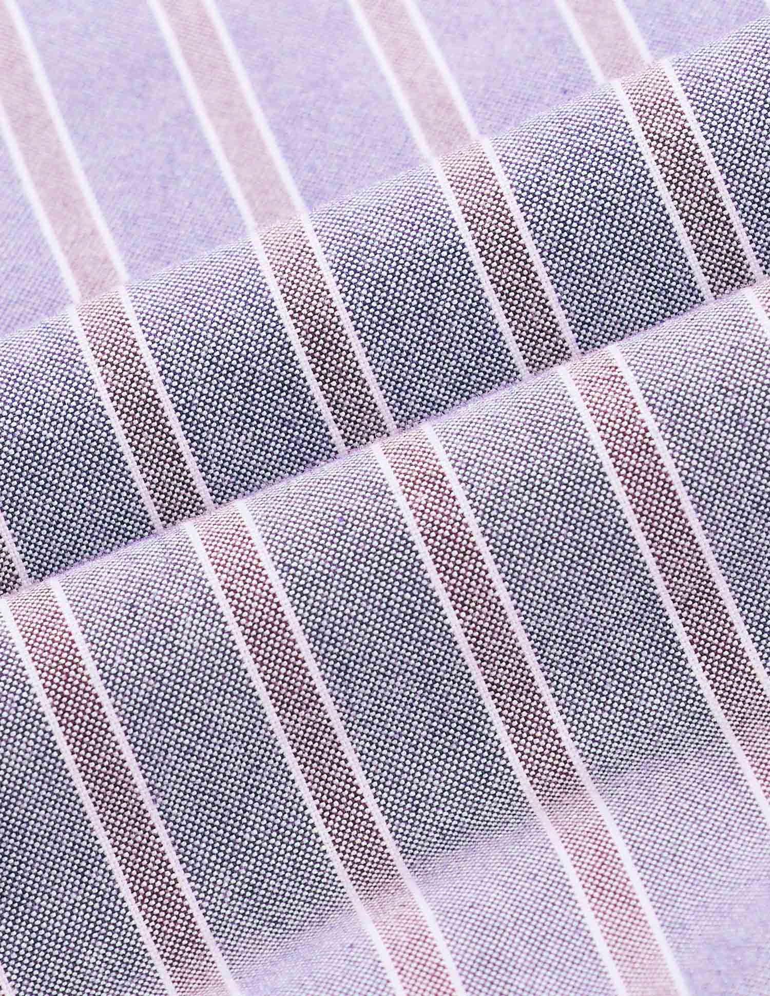Vertical Striped Tailored Fit Shirt - Image 2