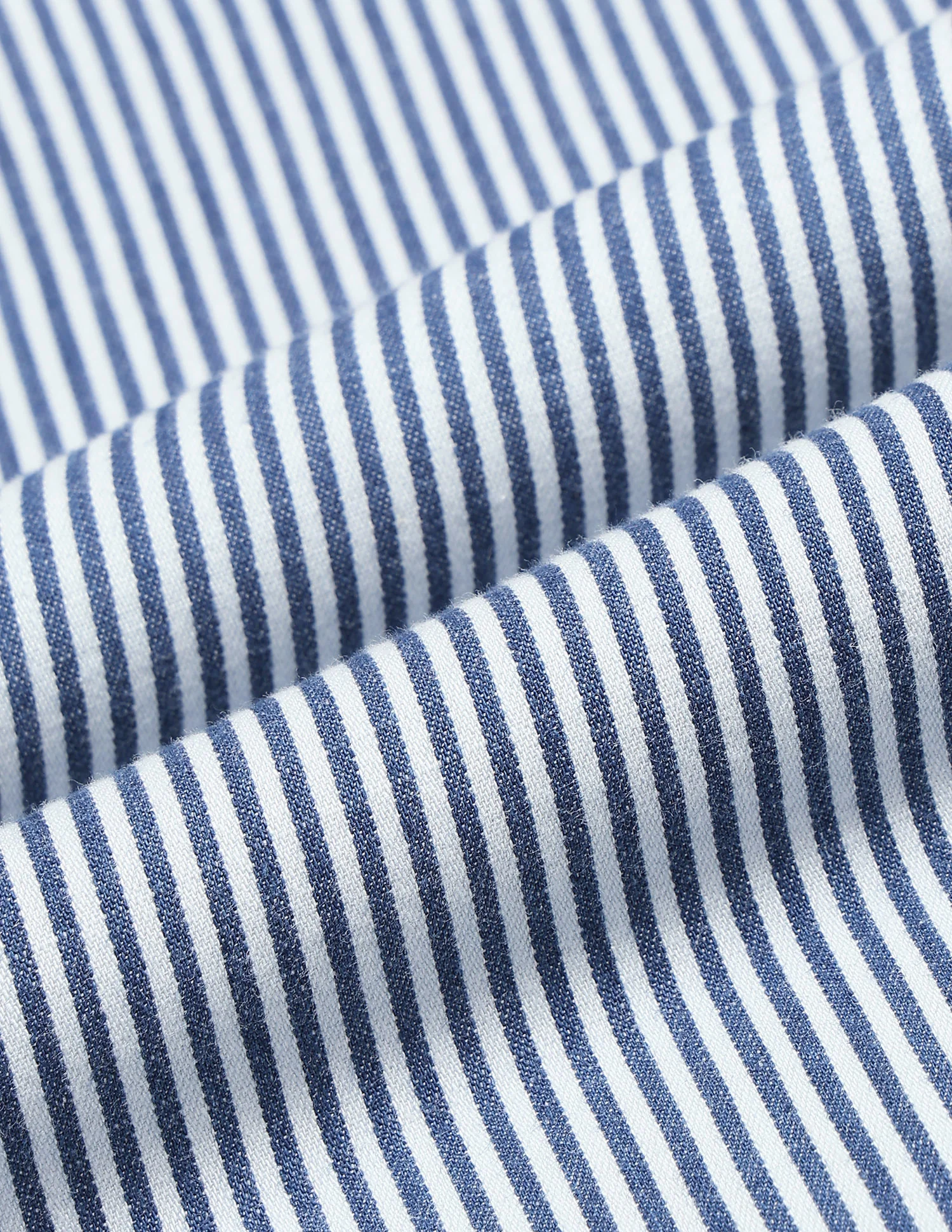 Vertical Striped Twill Shirt - Image 2