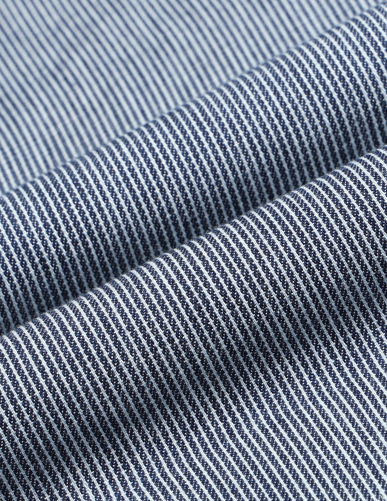 Vertical Striped Twill Shirt - Image 2