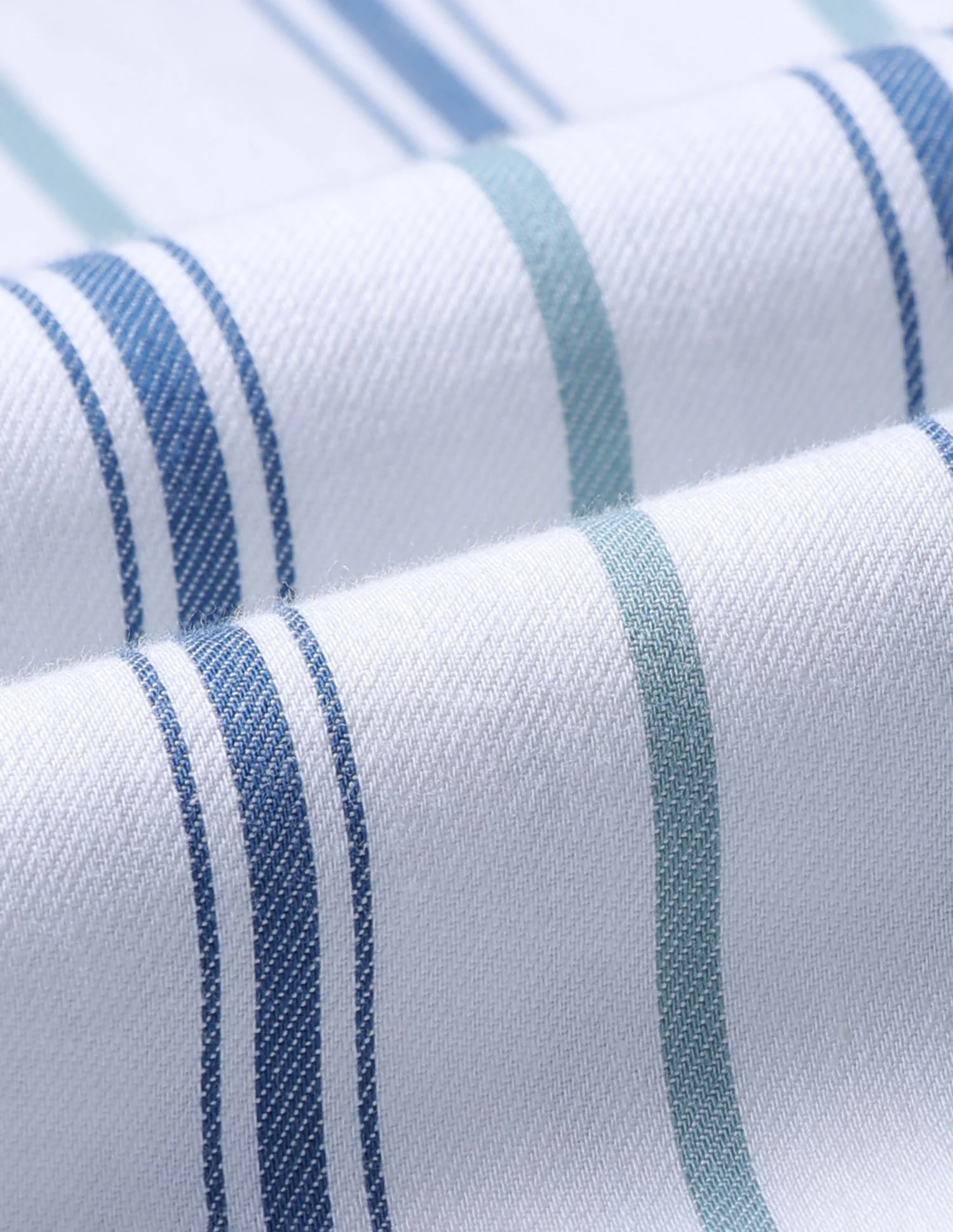 Vertical Striped Twill Shirt - Image 2