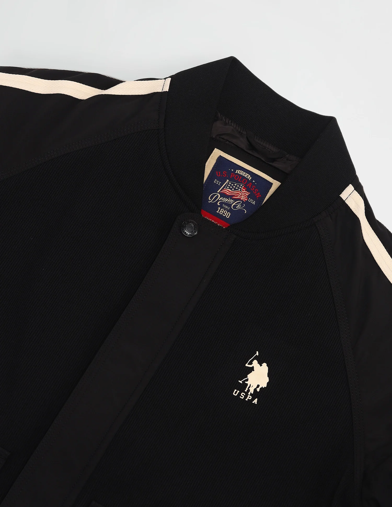 Vertical Stripes Regular Fit Jacket - Image 2