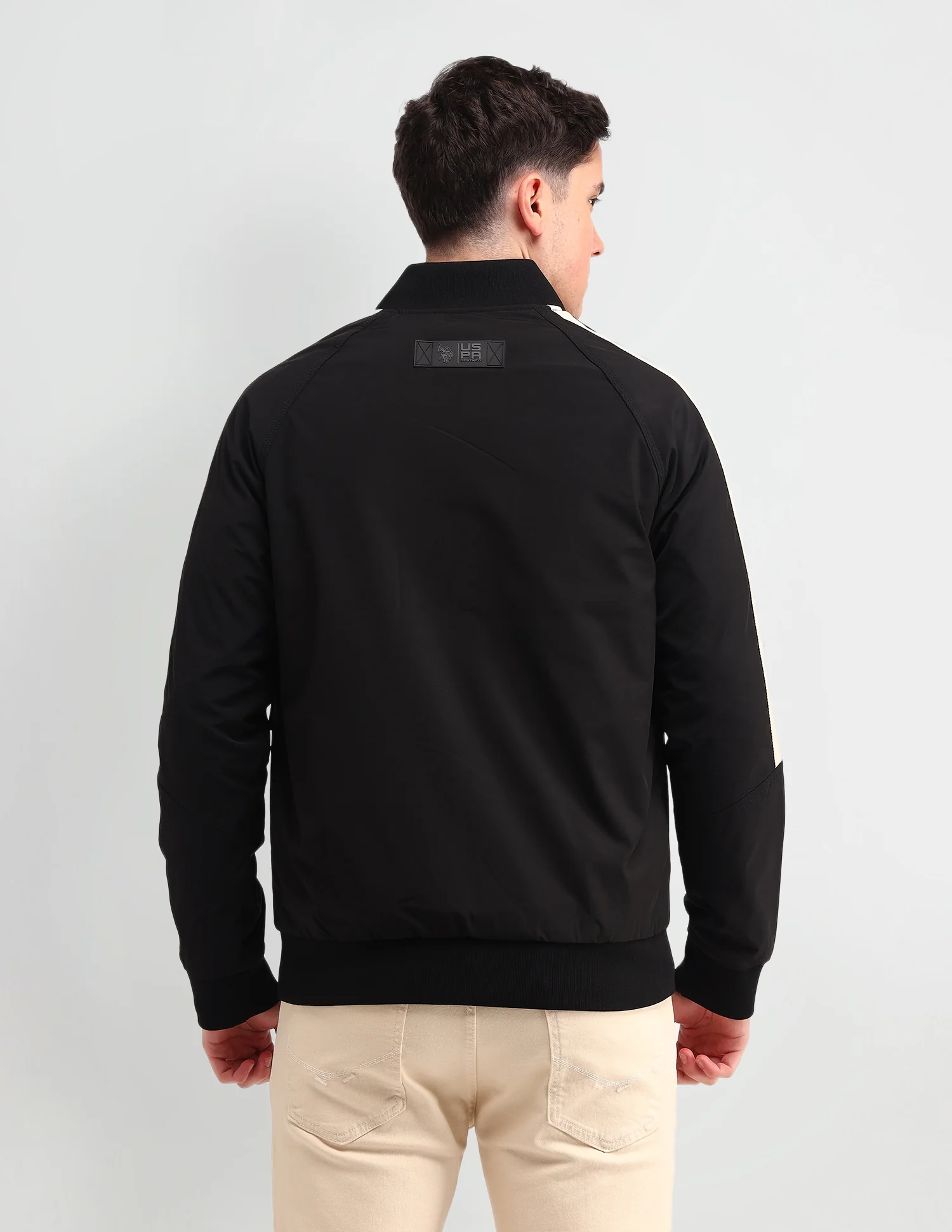Vertical Stripes Regular Fit Jacket - Image 5