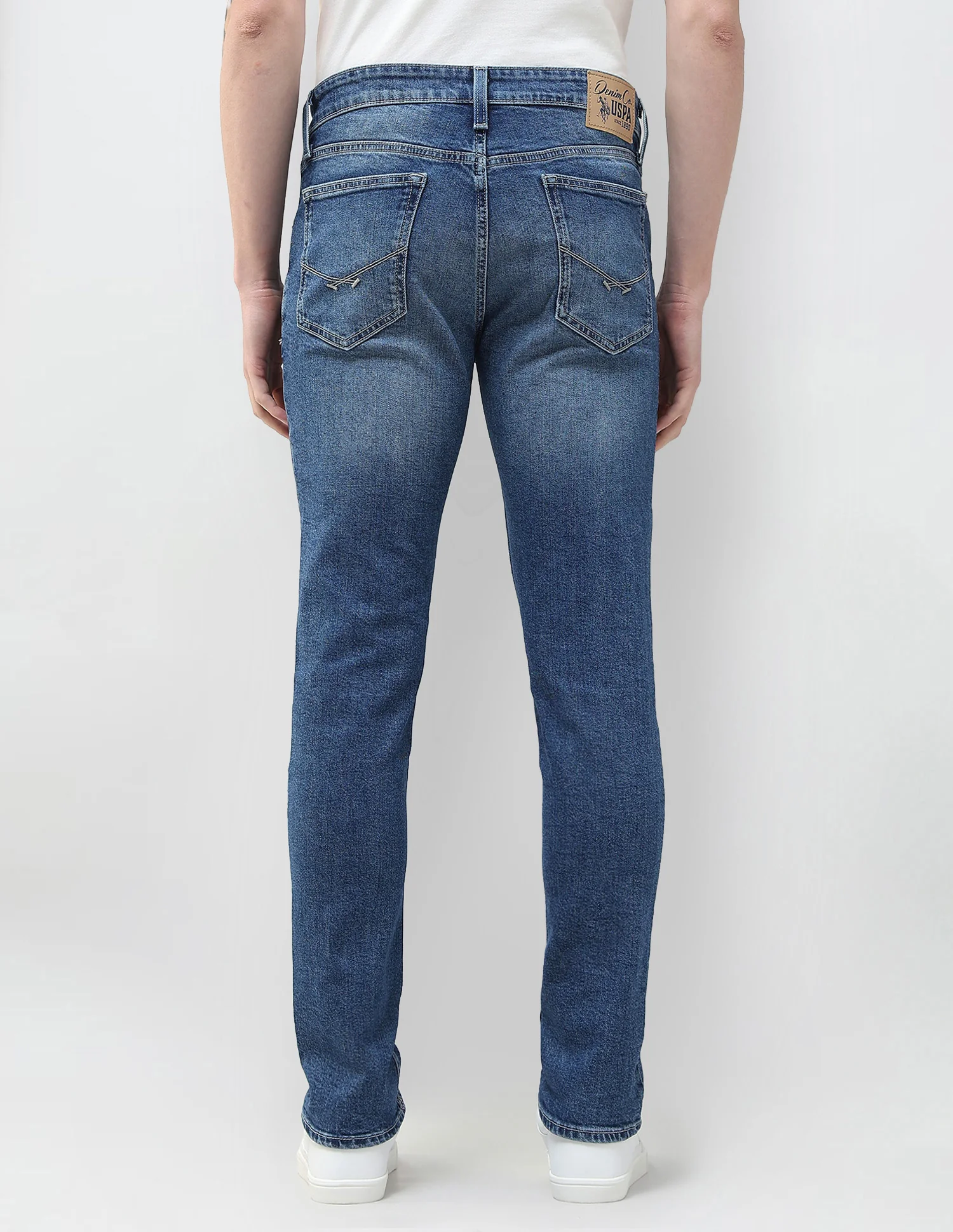 Whiskered Brandon Slim Tapered Fit Jeans - Image 5