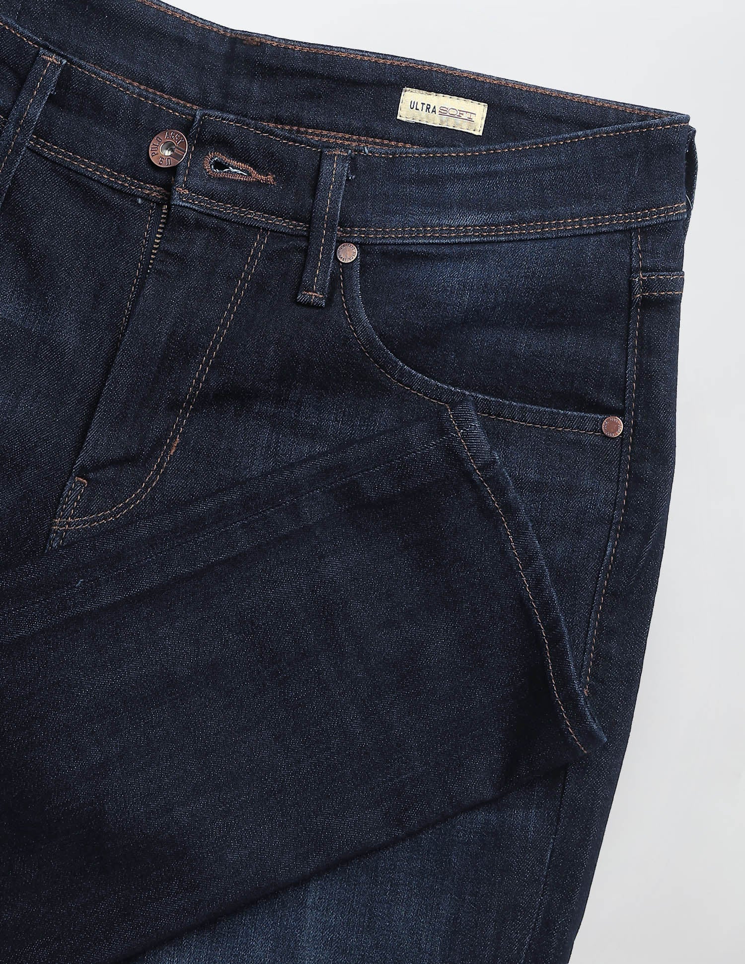 Whiskered Brandon Slim Tapered Fit Jeans - Image 2