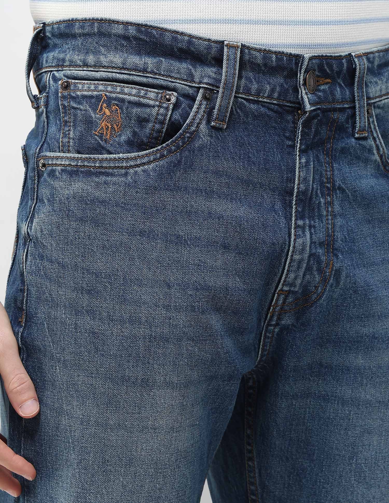Whiskered Connor Bootcut Fit Jeans - Image 7