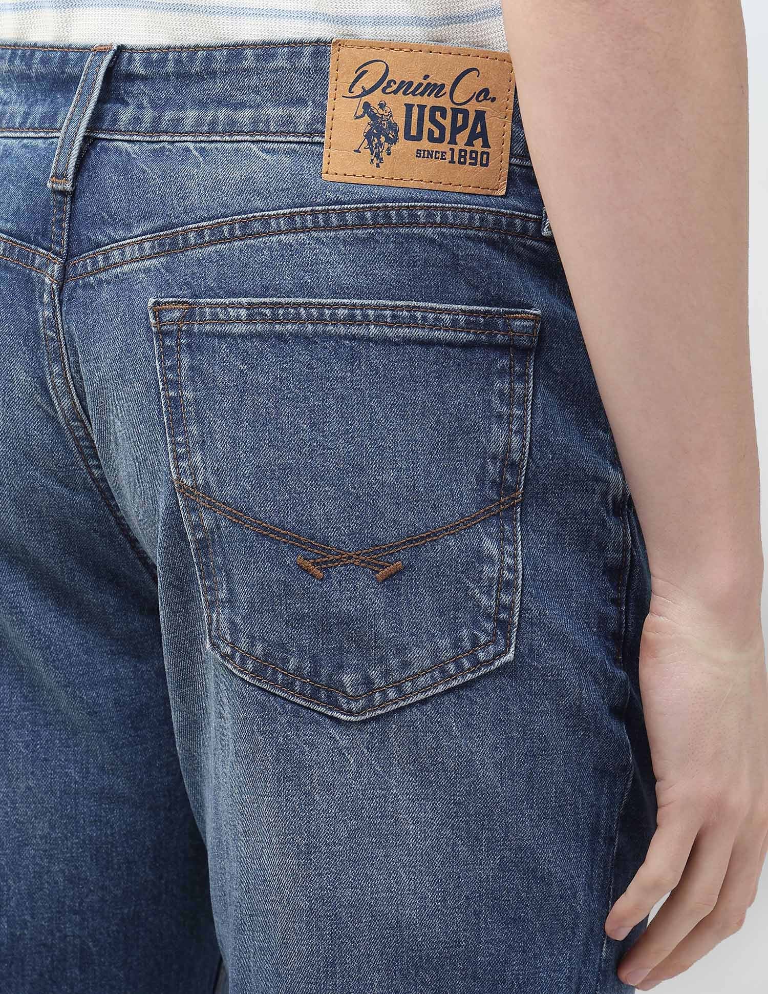 Whiskered Connor Bootcut Fit Jeans - Image 8