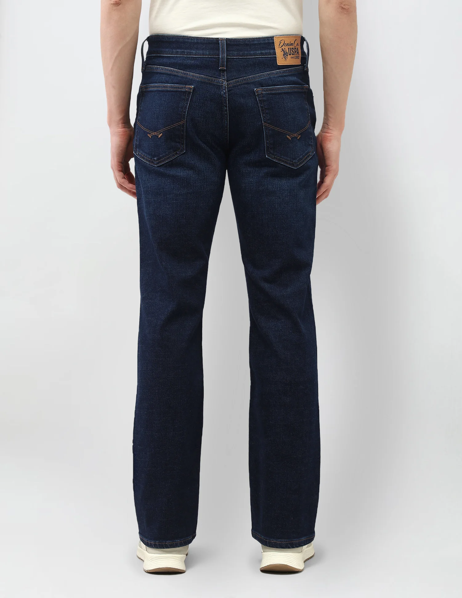 Whiskered Connor Bootcut Fit Jeans - Image 5