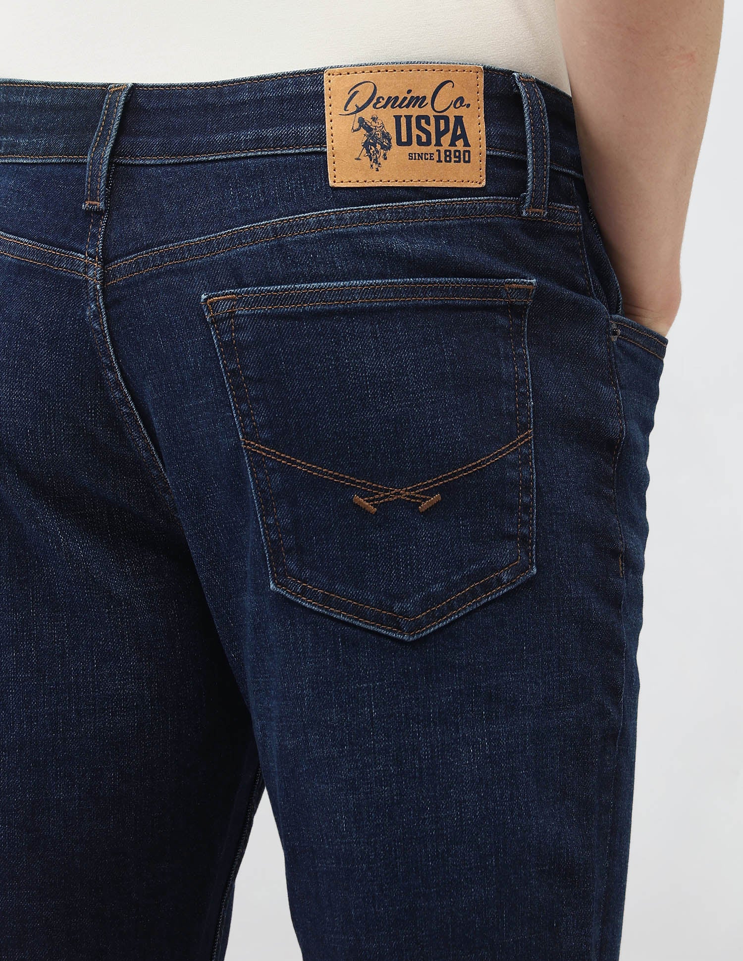 Whiskered Connor Bootcut Fit Jeans - Image 8