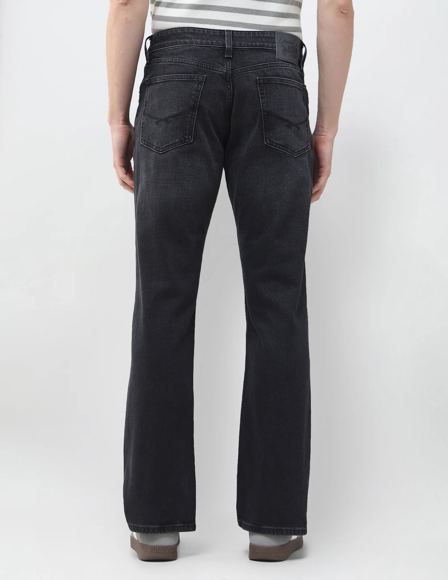 Whiskered Connor Bootcut Fit Jeans - Image 5